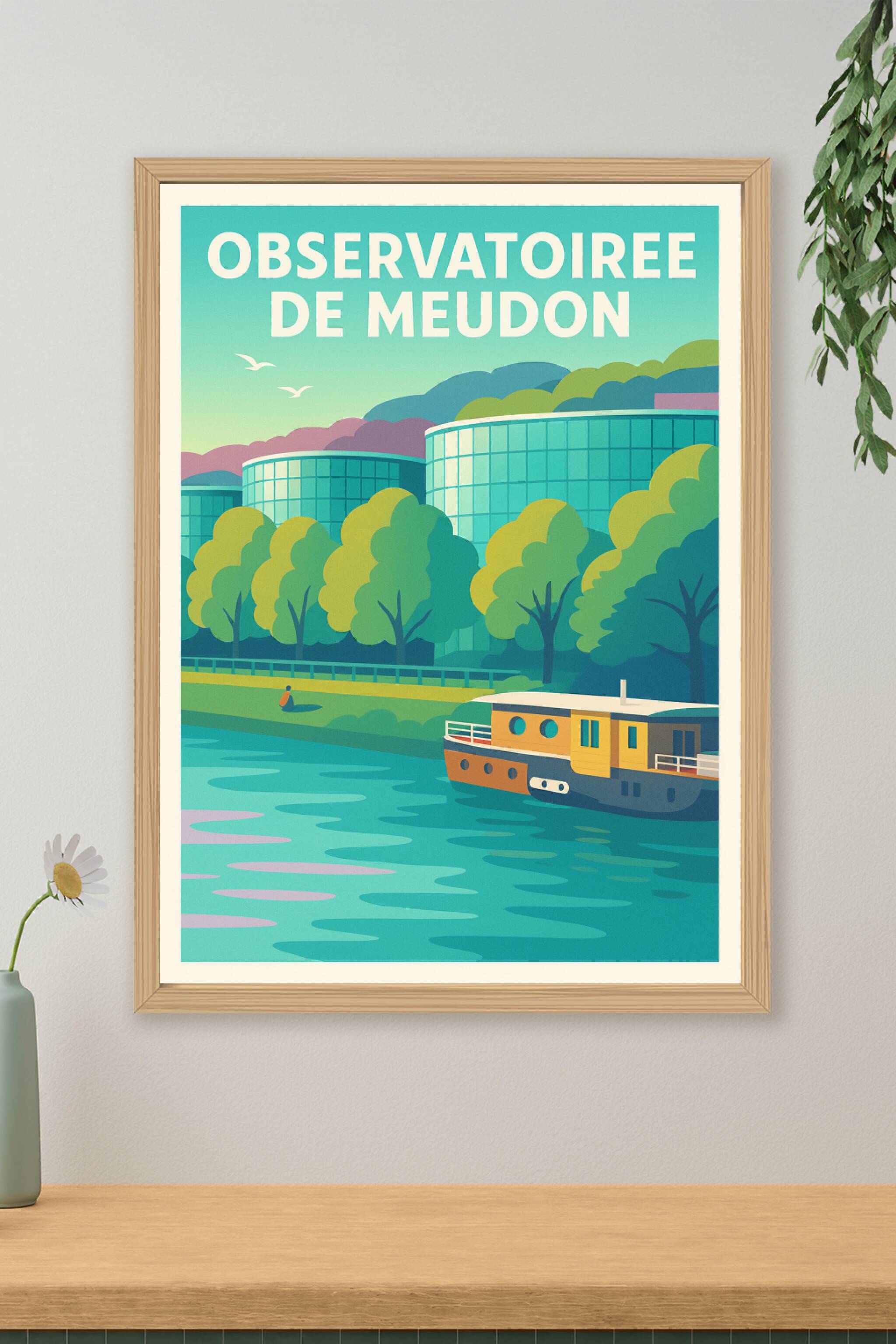 Affiche de Observatoire de Meudon - Prenez de la hauteur sur les bords de Seine