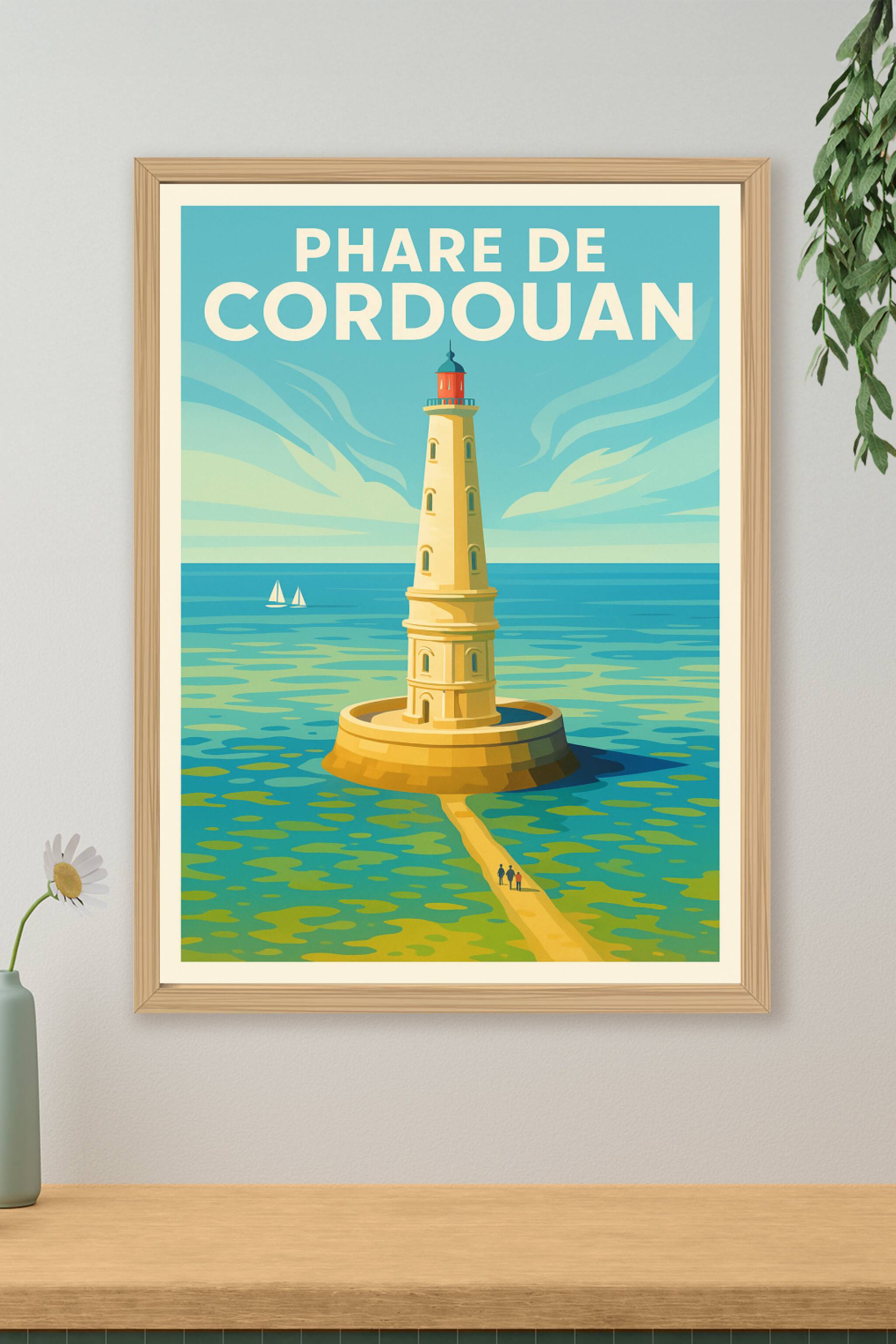 Affiche de Phare de Cordouan - Le Versailles des Mers dans votre salon