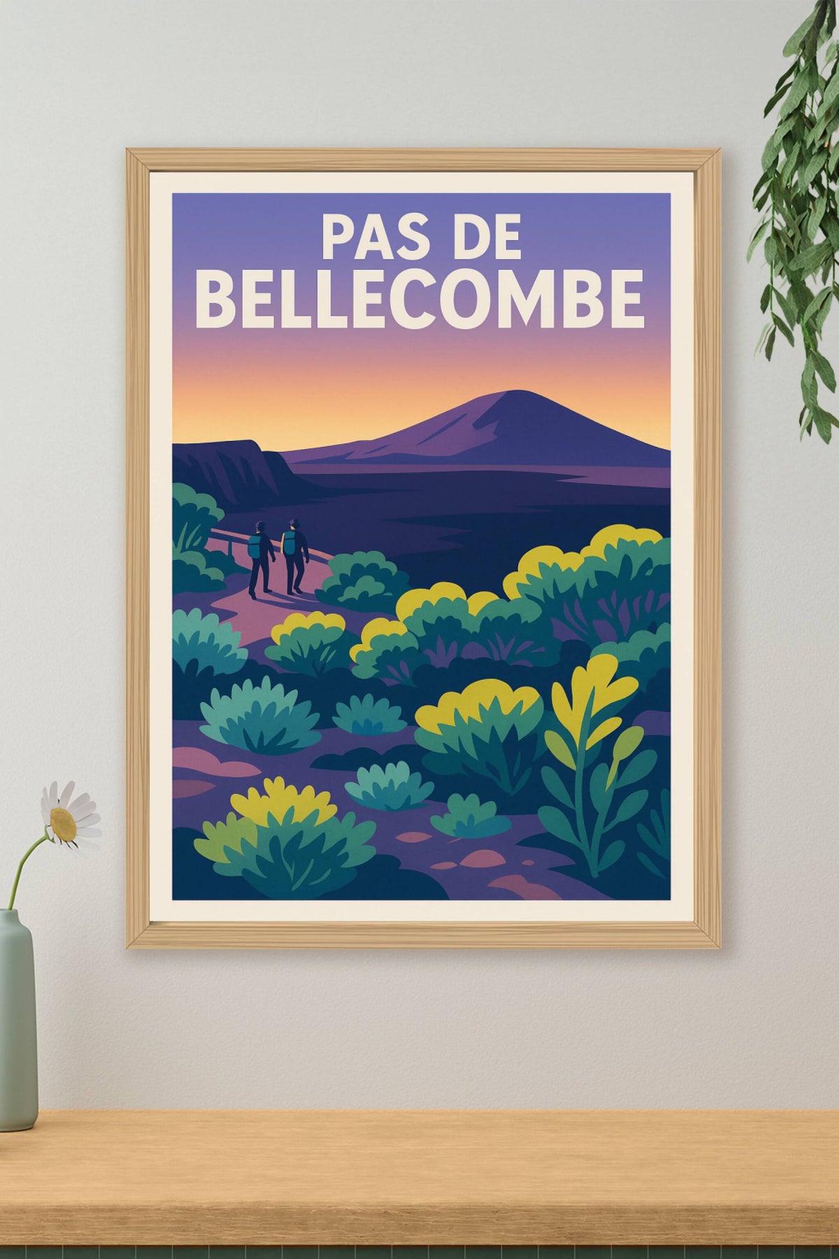 Affiche de Pas de Bellecombe - L'éclat du Piton de la Fournaise