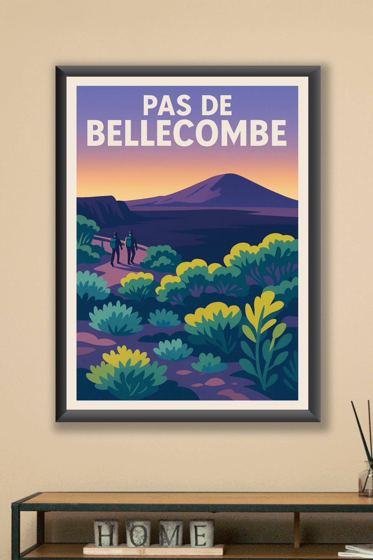 Affiche de Pas de Bellecombe - L'éclat du Piton de la Fournaise