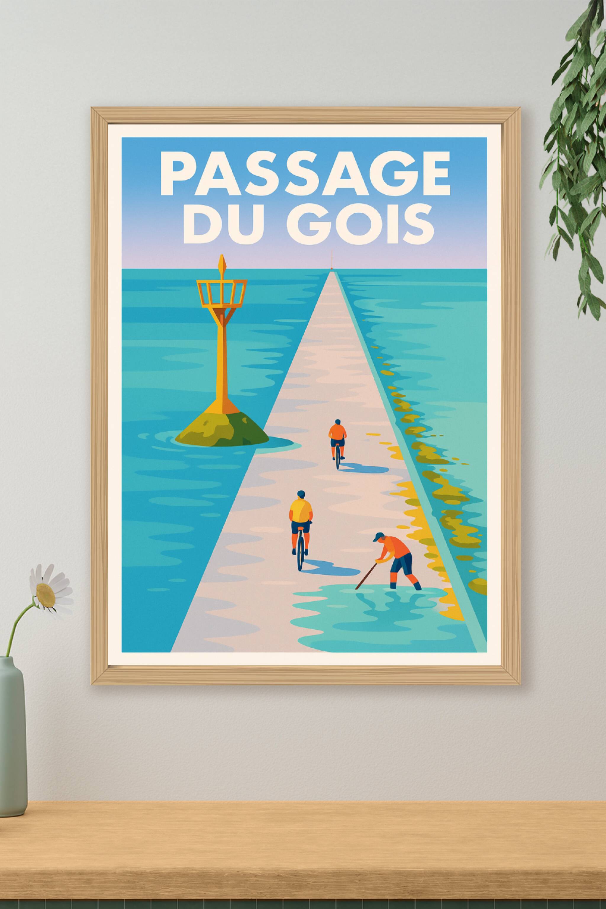 Affiche de Passage du Gois - L'aventure entre terre et mer