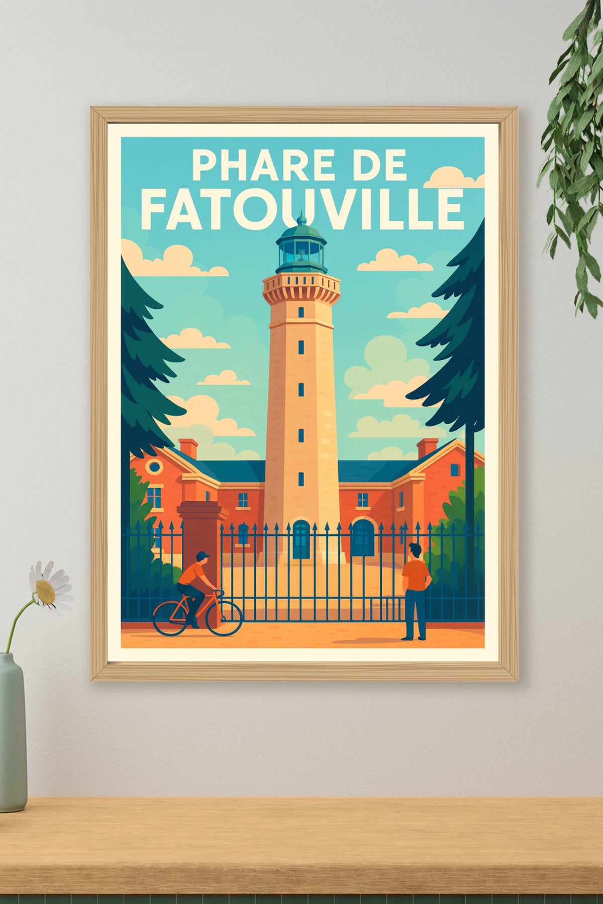 Affiche de Phare de Fatouville - L'éclat majestueux de l'estuaire