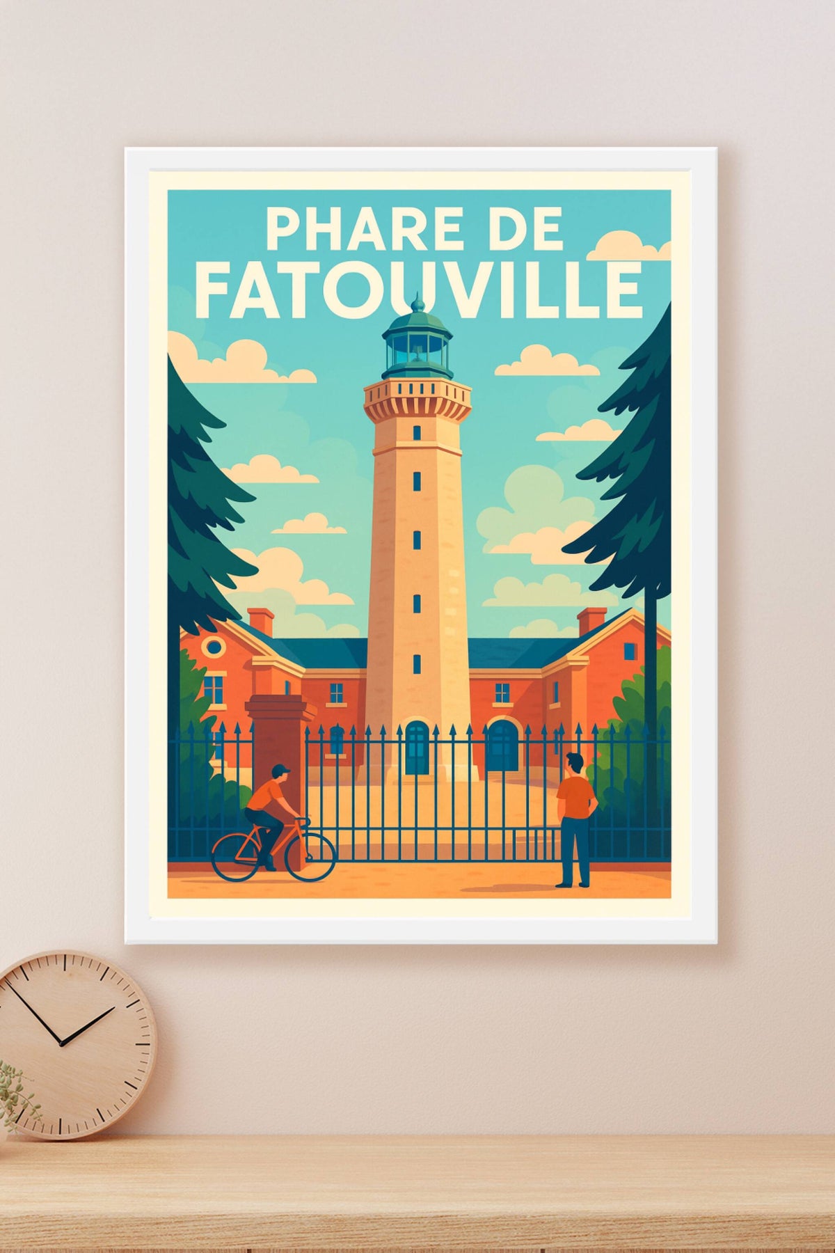 Affiche de Phare de Fatouville - L'éclat majestueux de l'estuaire