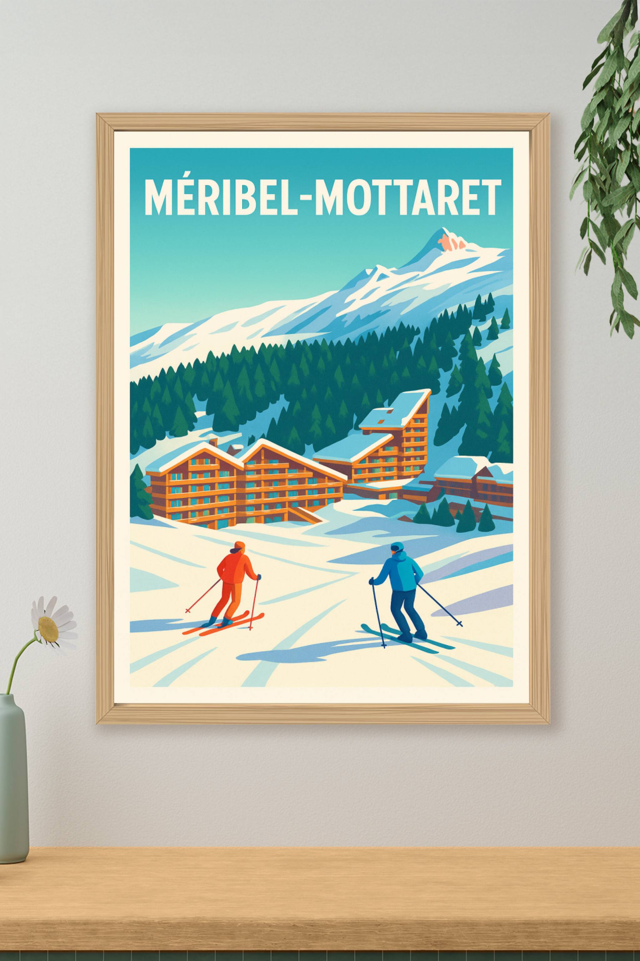 Affiche de Méribel-Mottaret - Évasion au cœur des 3 Vallées