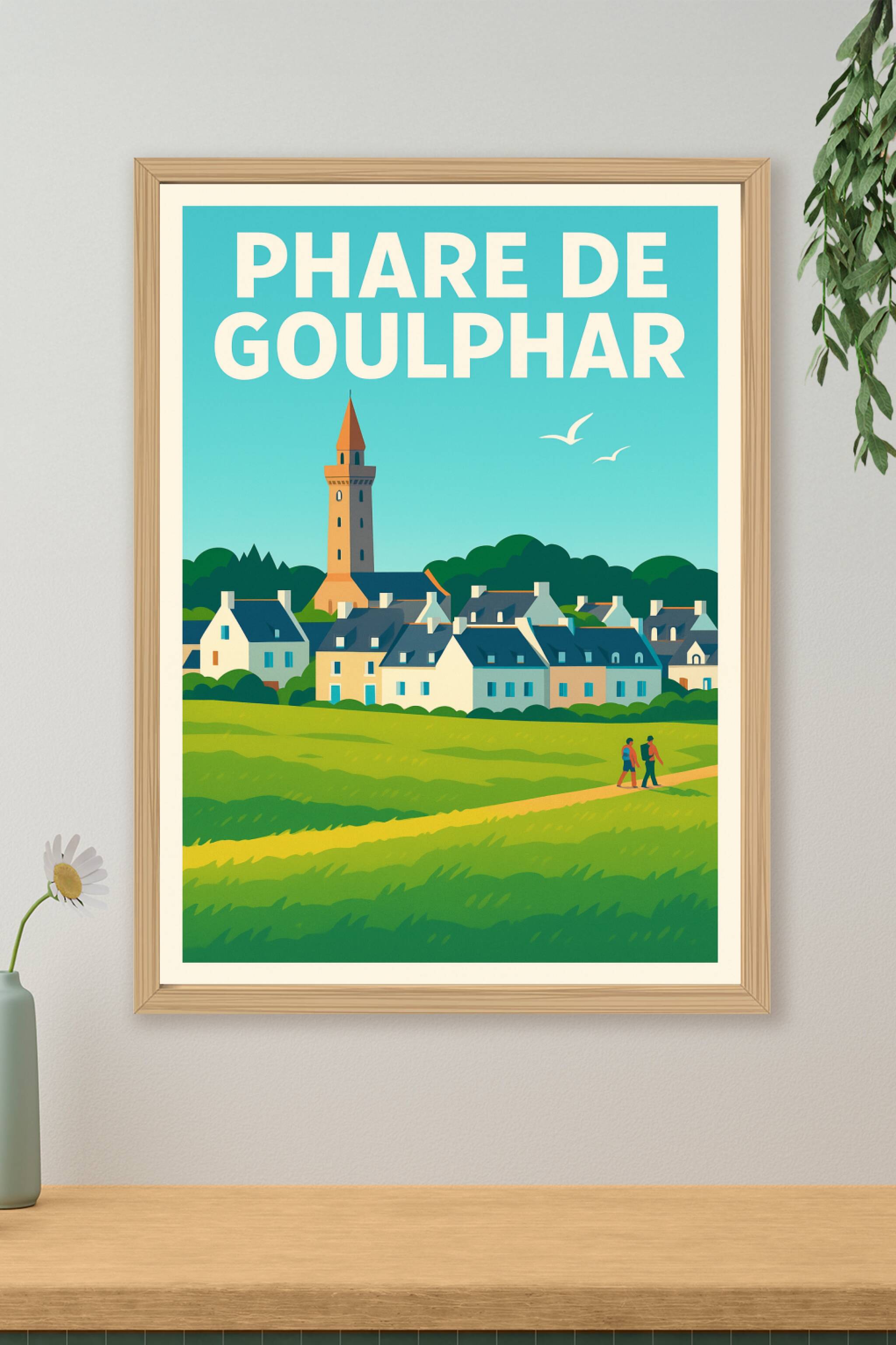 Affiche de Phare de Goulphar - L'éclat majestueux de Belle-Île-en-Mer