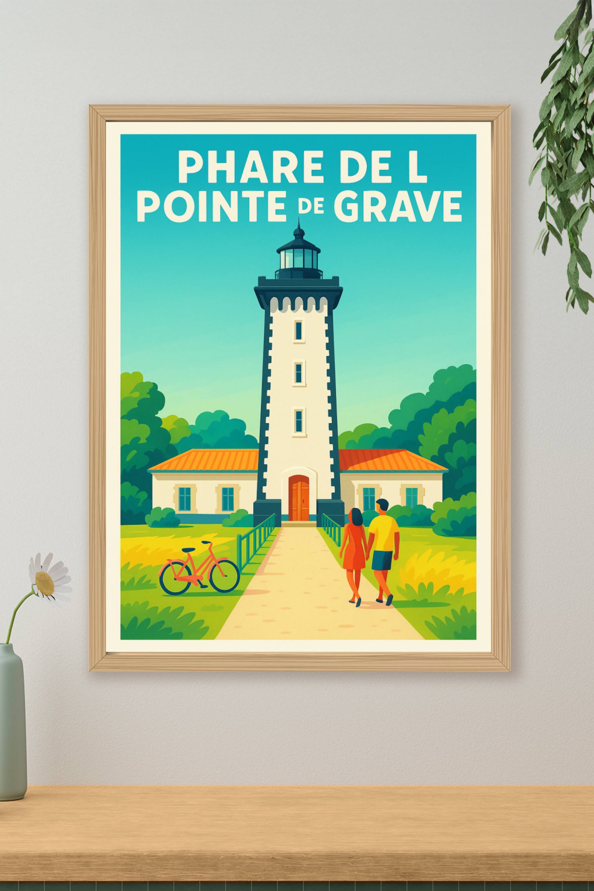 Affiche de Phare de la Pointe de Grave - L'éclat majestueux de l'estuaire