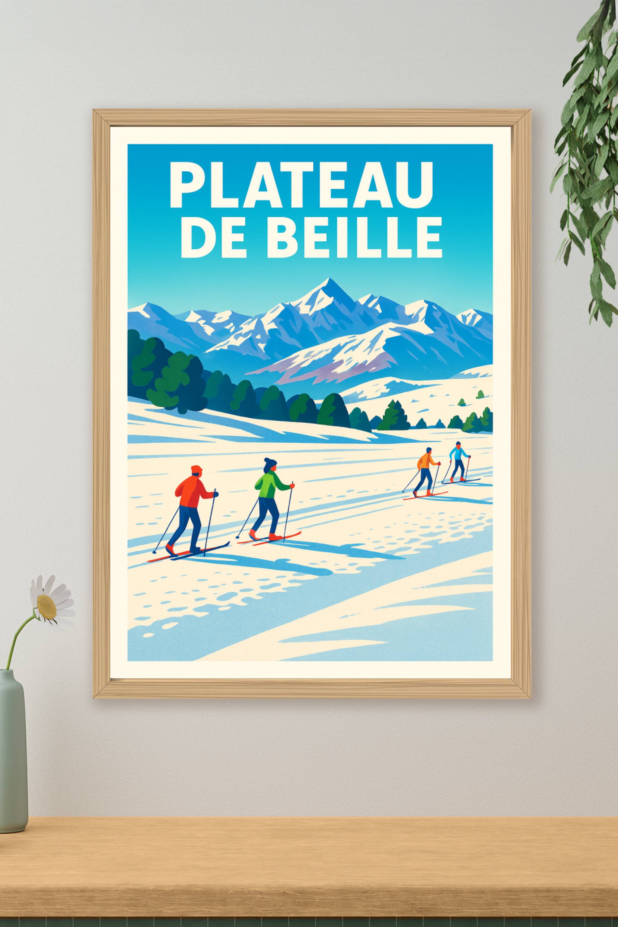 Affiche de Plateau de Beille - L'évasion nordique au cœur des Pyrénées