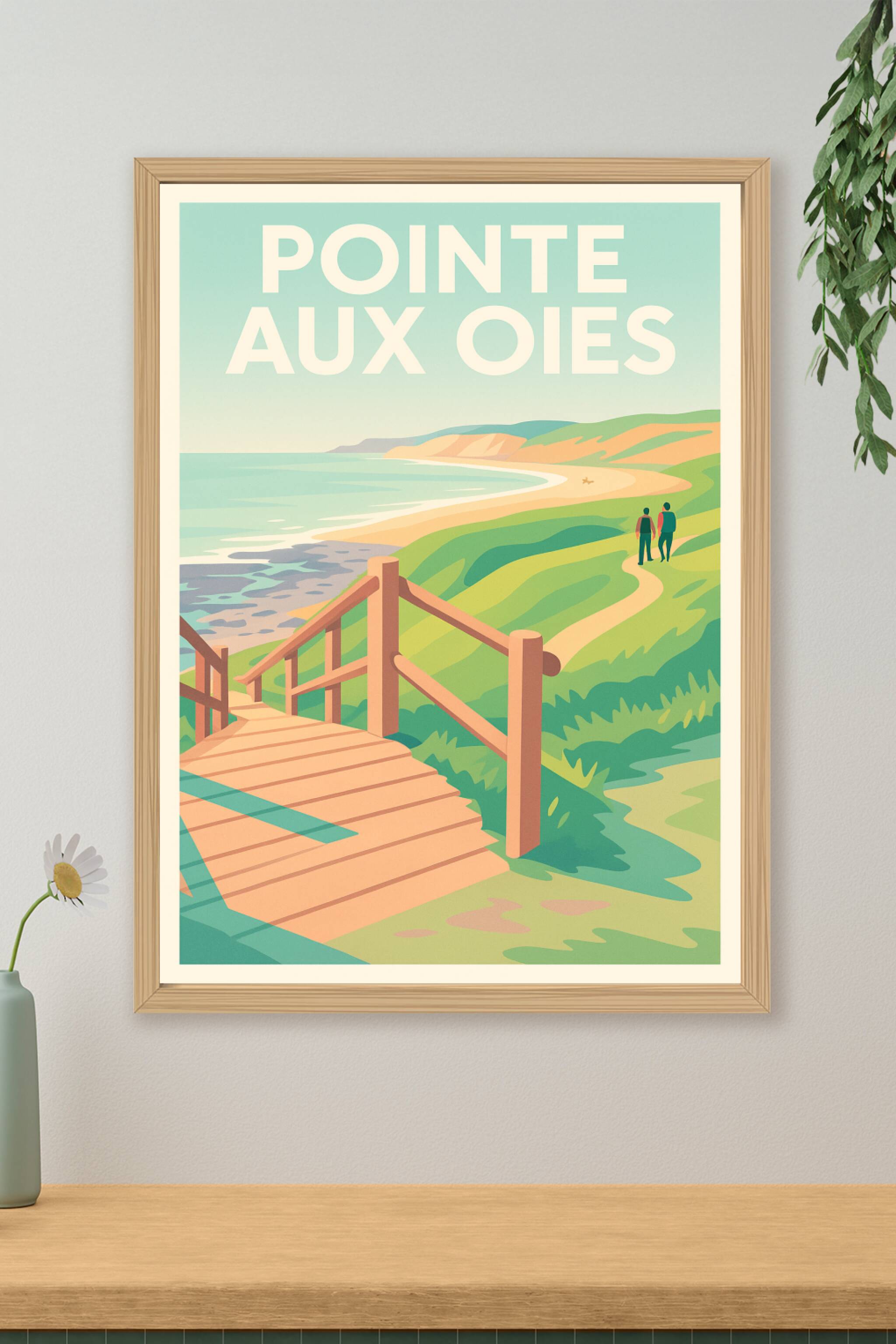 Affiche de Pointe aux Oies - L'éclat sauvage de la Côte d'Opale