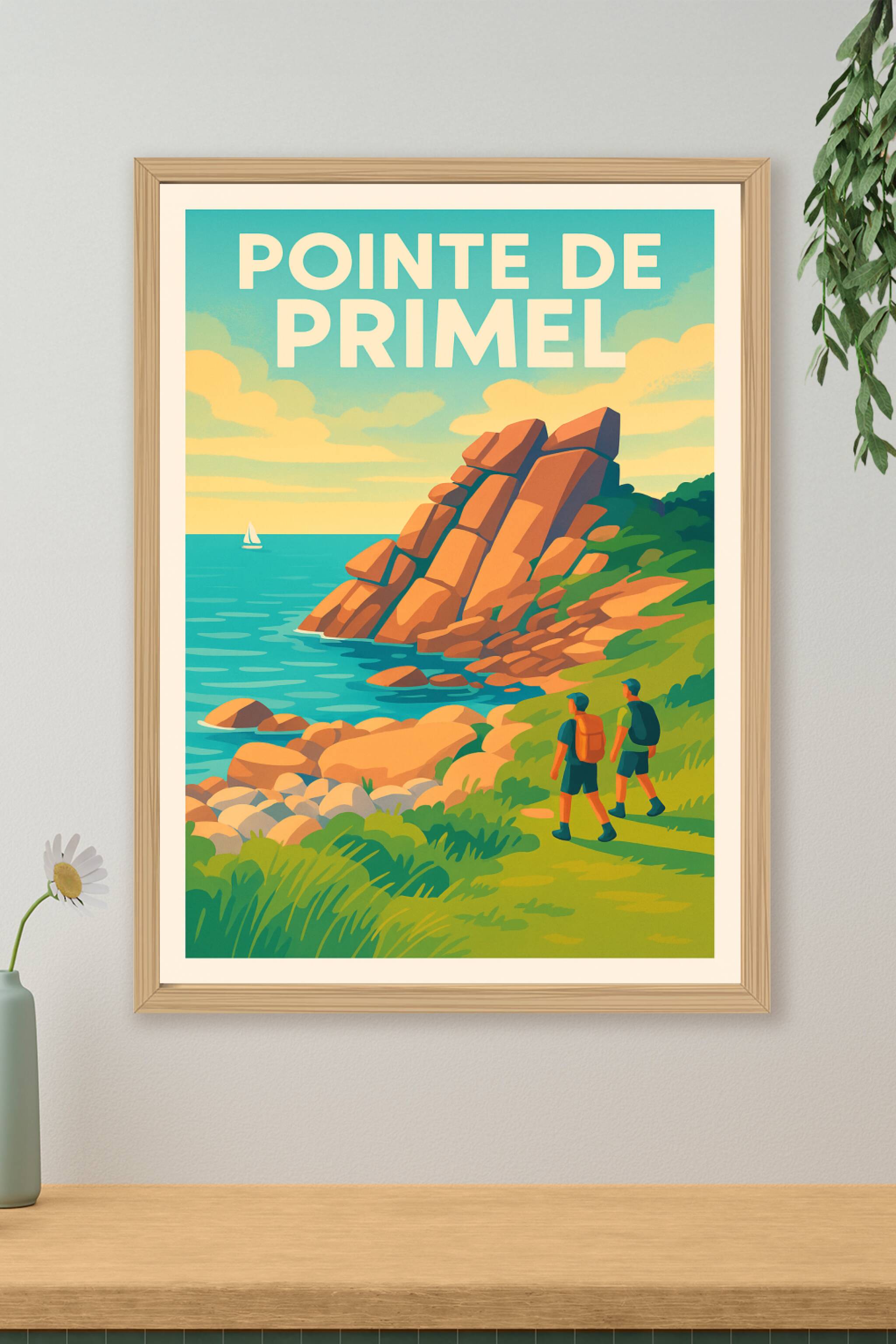 Affiche de Pointe de Primel - L'évasion sauvage entre terre et mer