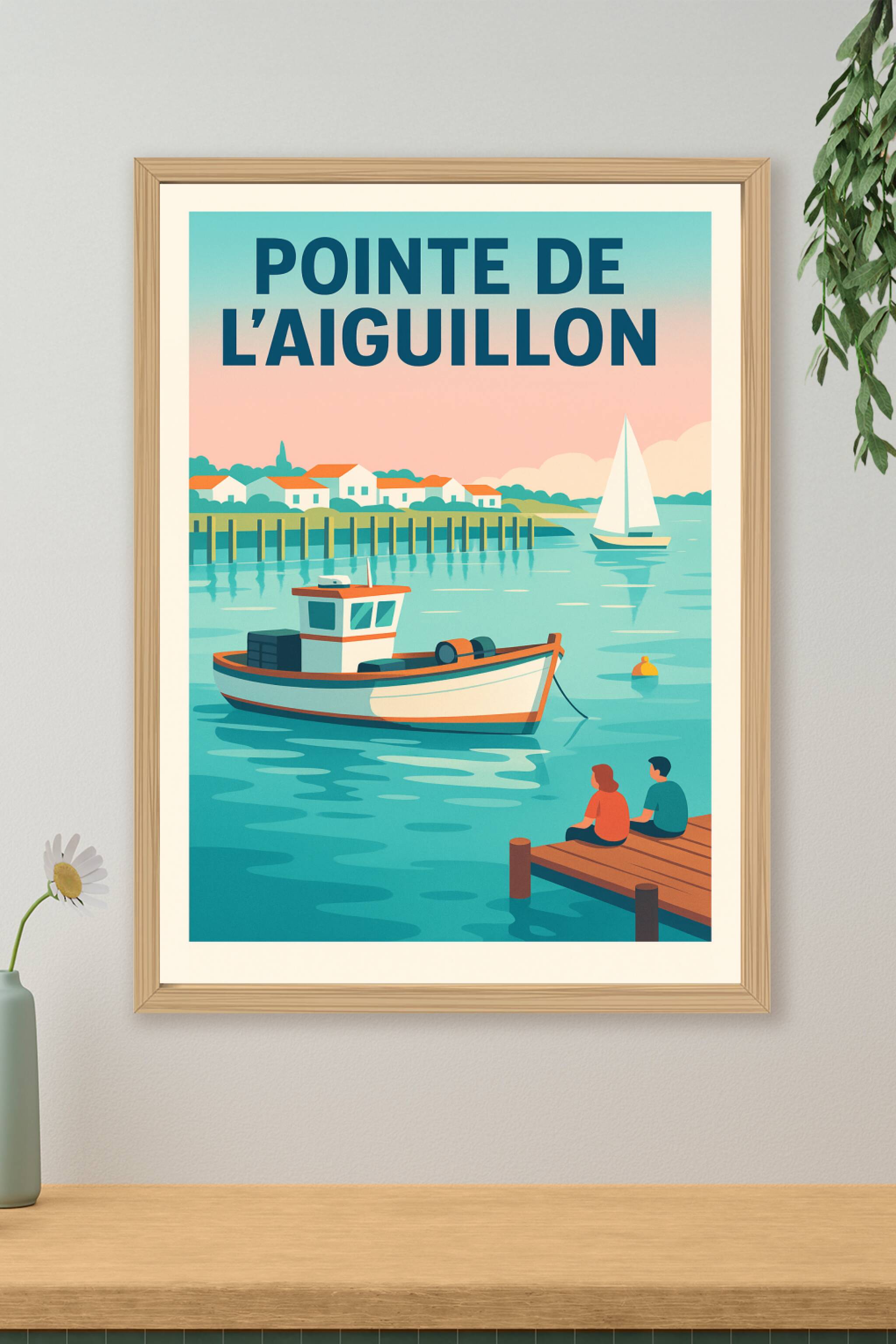 Affiche de Pointe de l'Aiguillon - La magie de la côte vendéenne chez vous