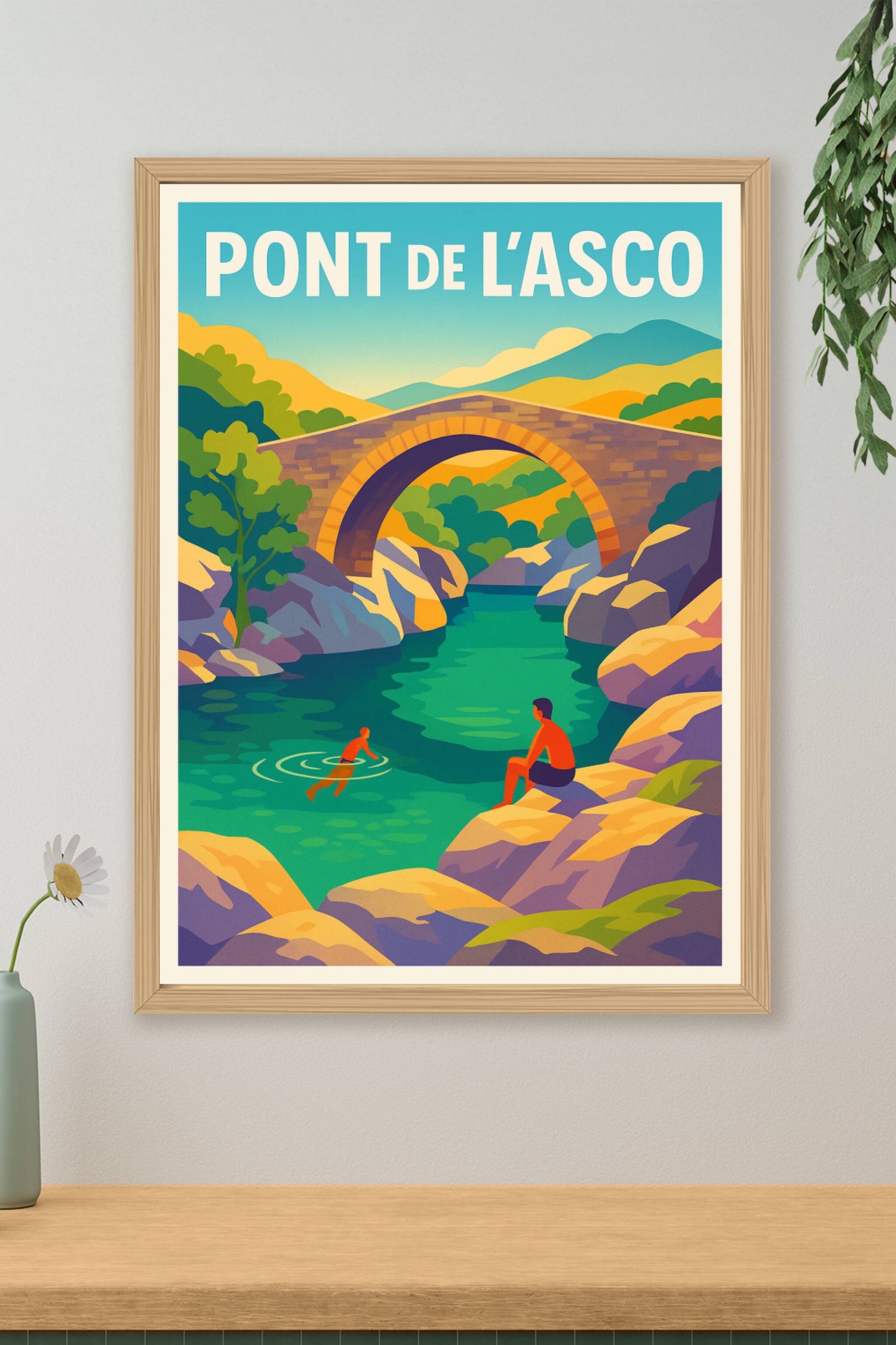 Affiche de Pont de l'Asco - L'évasion sauvage au cœur de la Corse