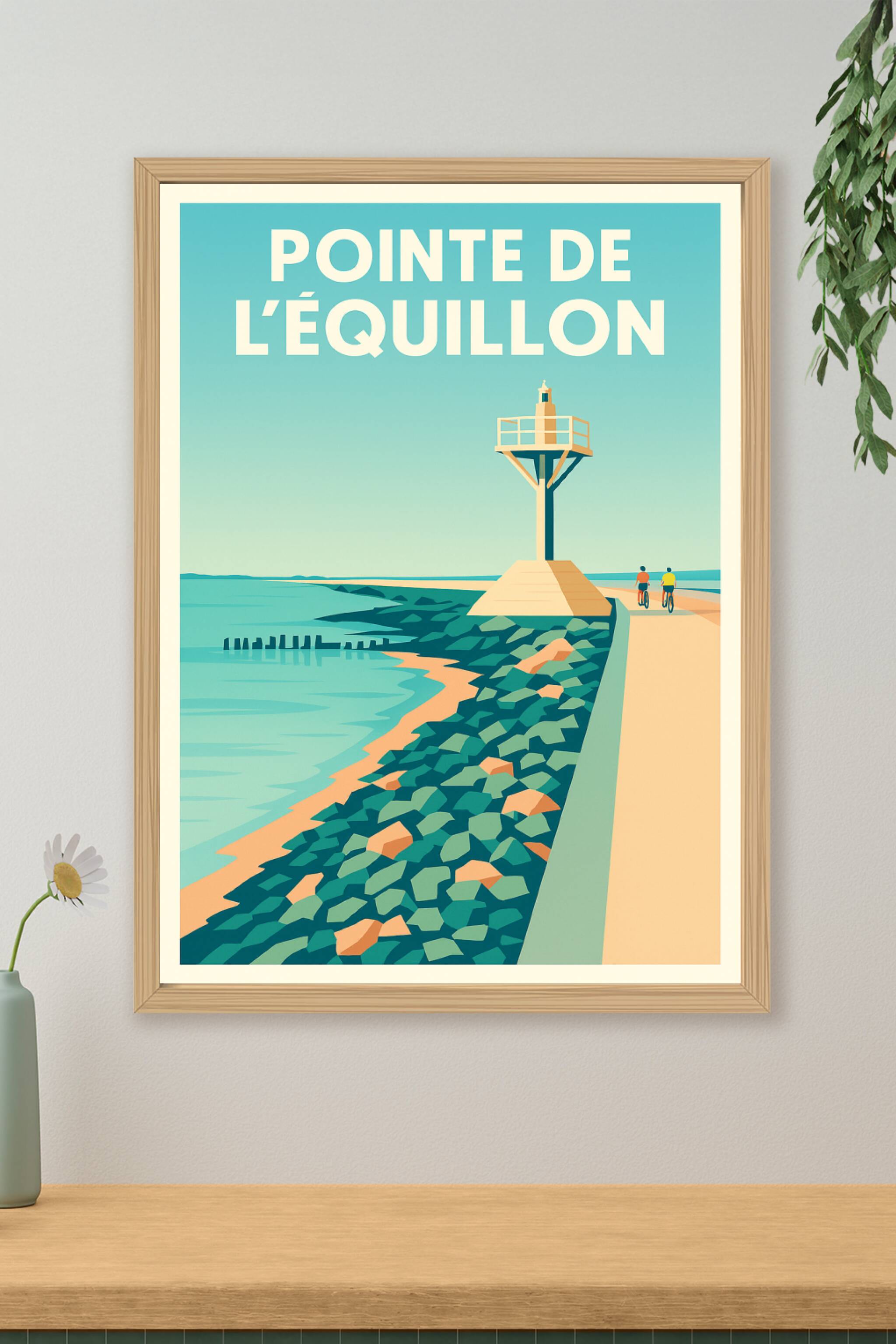 Affiche de Pointe de l'Équillon - Une escapade maritime entre terre et mer