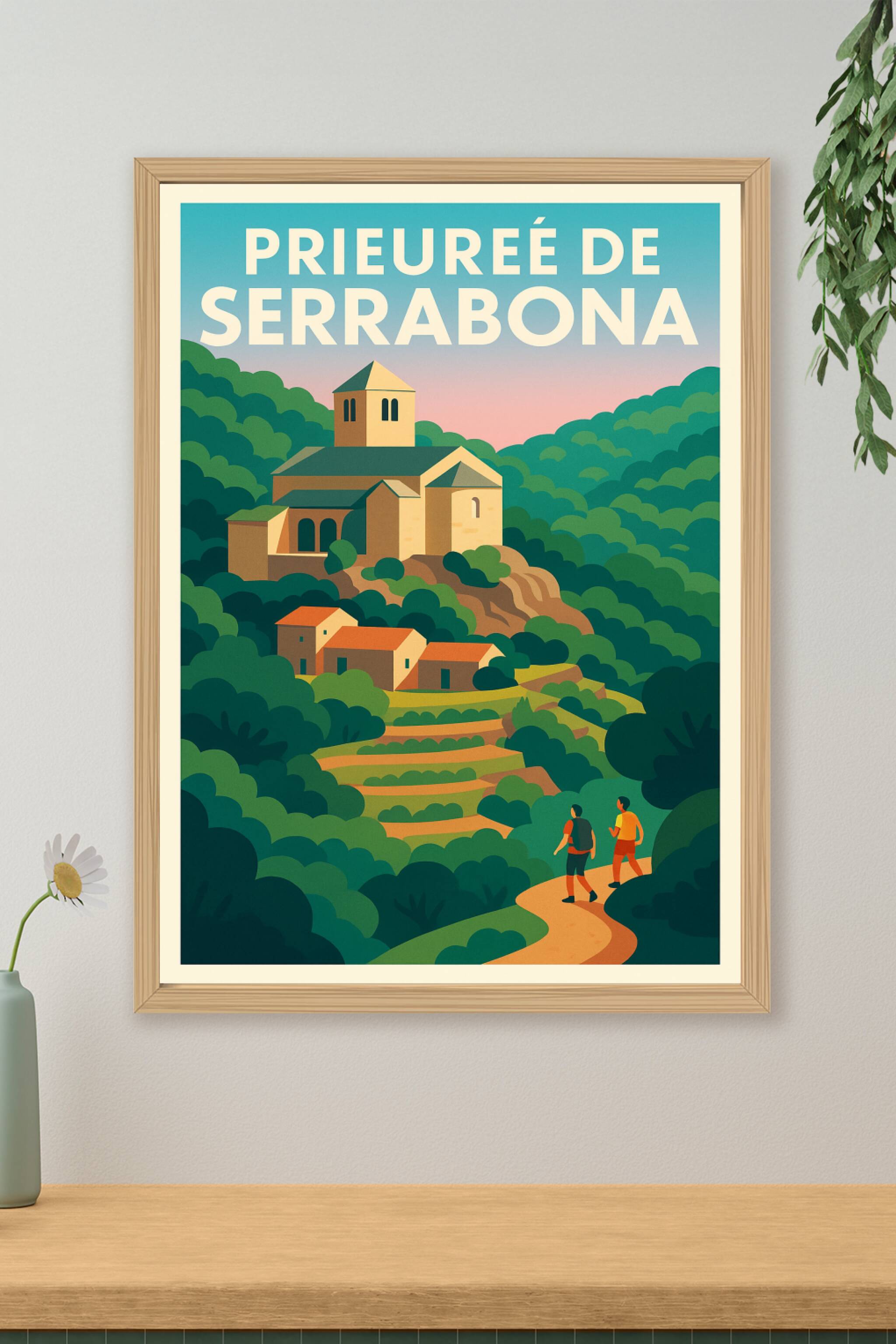 Affiche de Prieuré de Serrabona - L'art roman au cœur des Aspres
