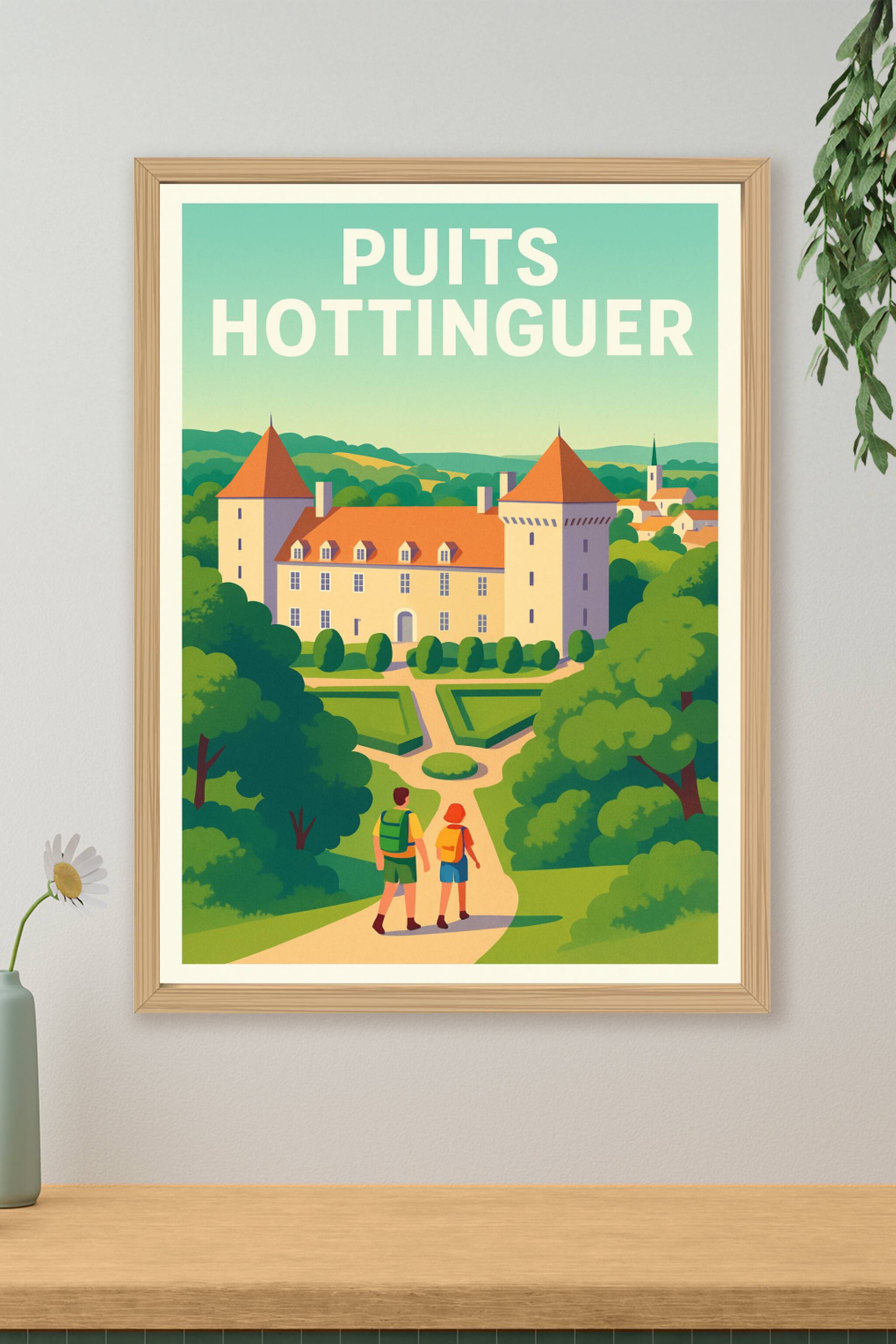 Affiche de Puits Hottinguer - Évasion bucolique au cœur du patrimoine