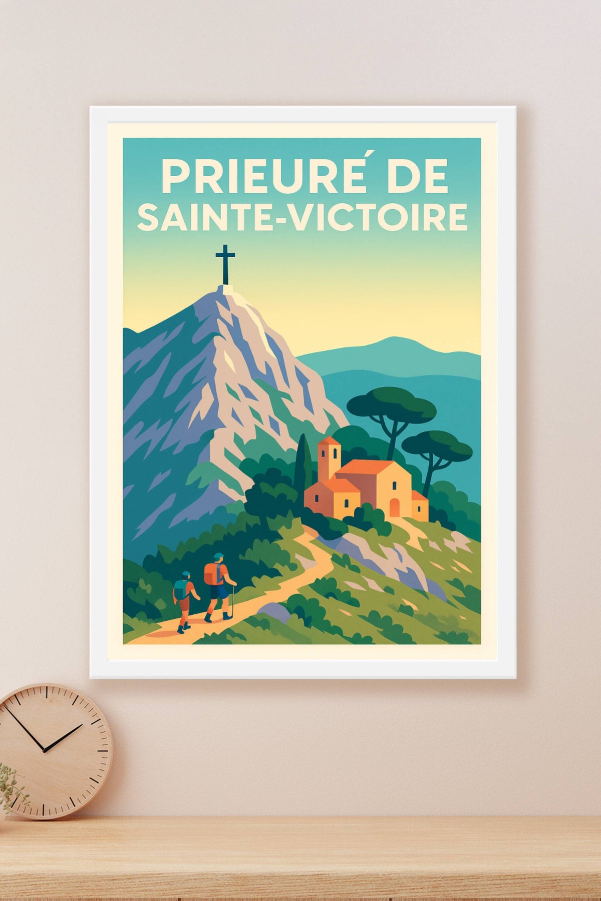 Affiche de Prieuré de Sainte-Victoire - L'âme de la Provence en altitude