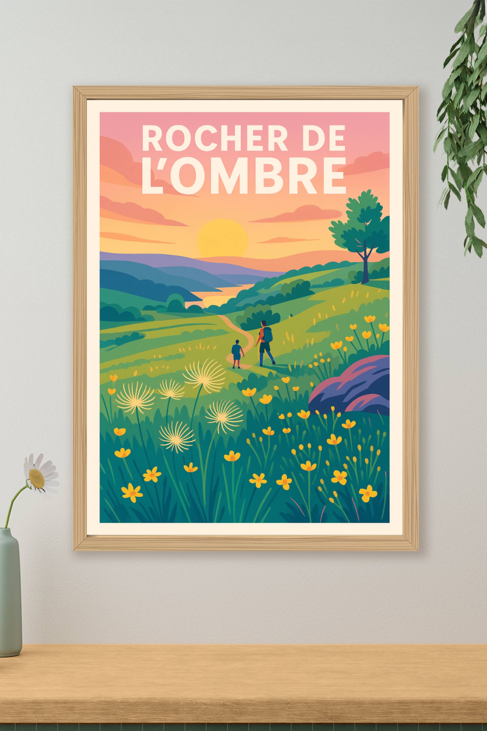 Affiche de Rocher de l'Ombre - L'évasion sauvage au cœur de la nature