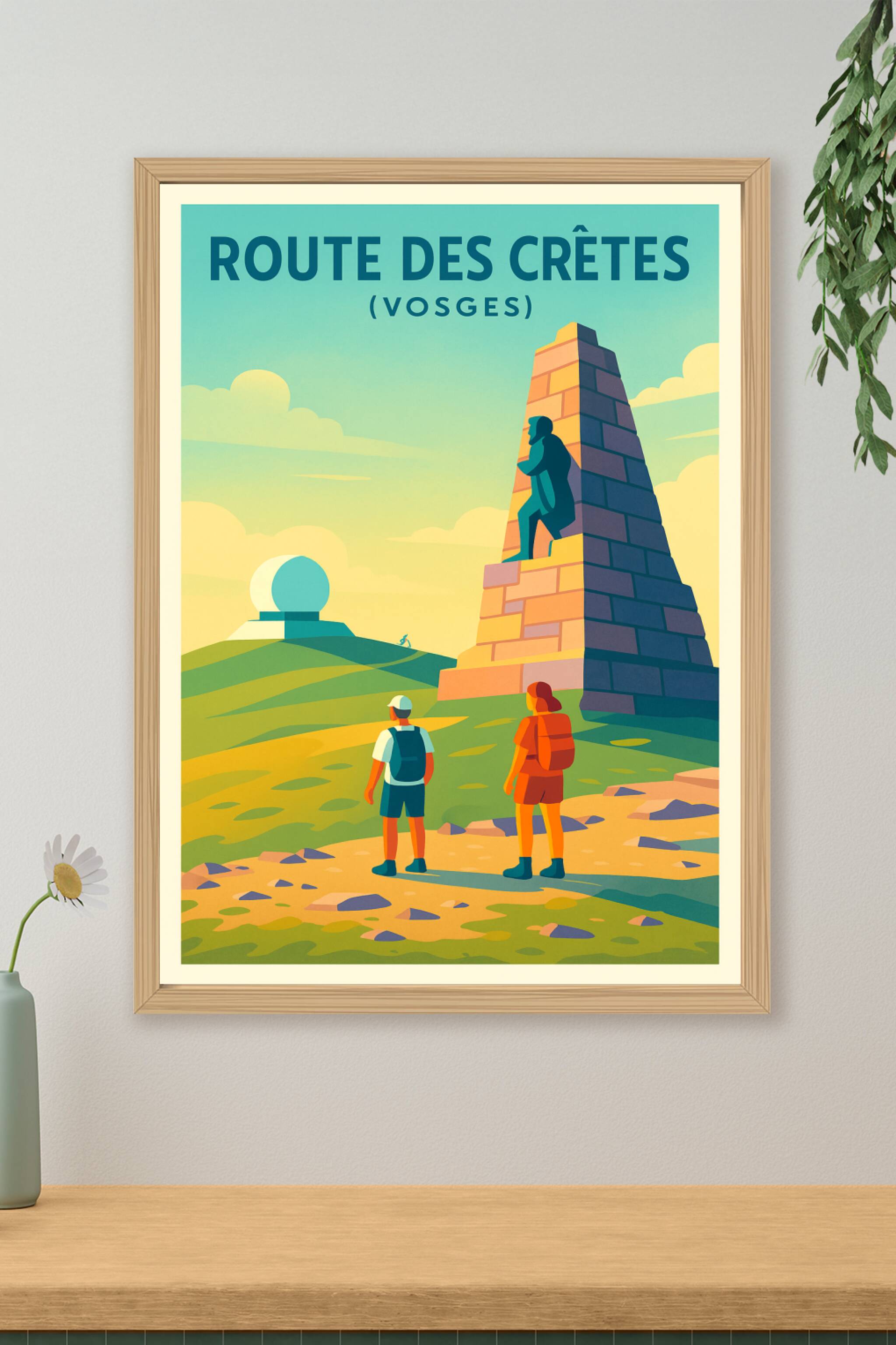 Affiche de Route des Crêtes - L'évasion panoramique au sommet des Vosges