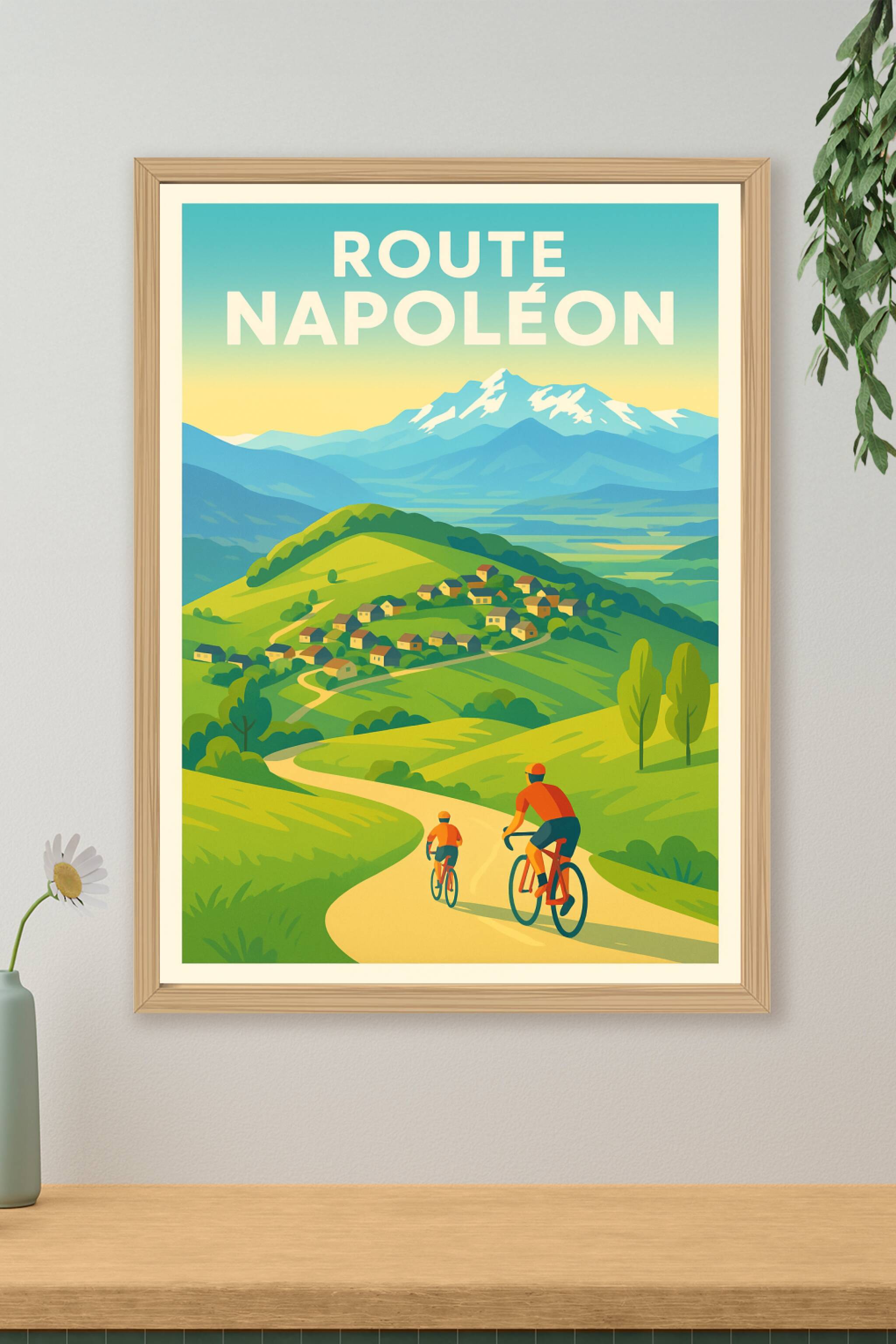 Affiche de Route Napoléon - L'épopée mythique entre Alpes et Provence
