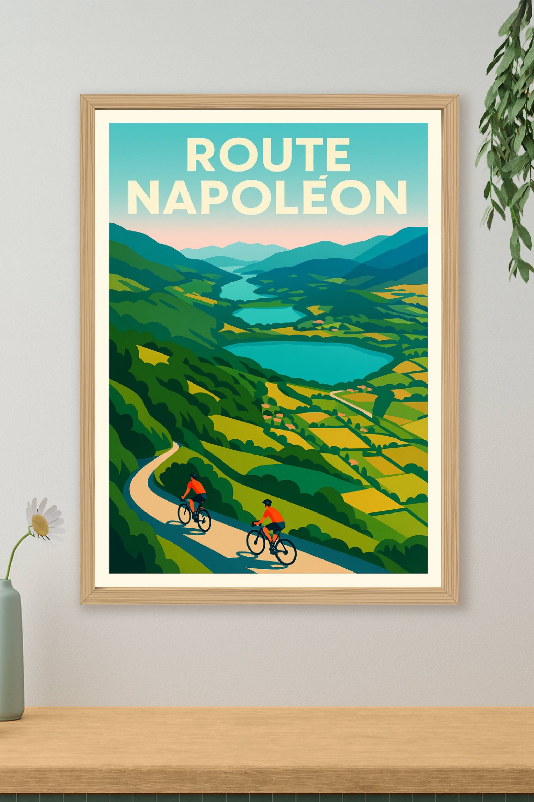 Affiche de Route Napoléon - L'épopée sauvage entre lacs et montagnes
