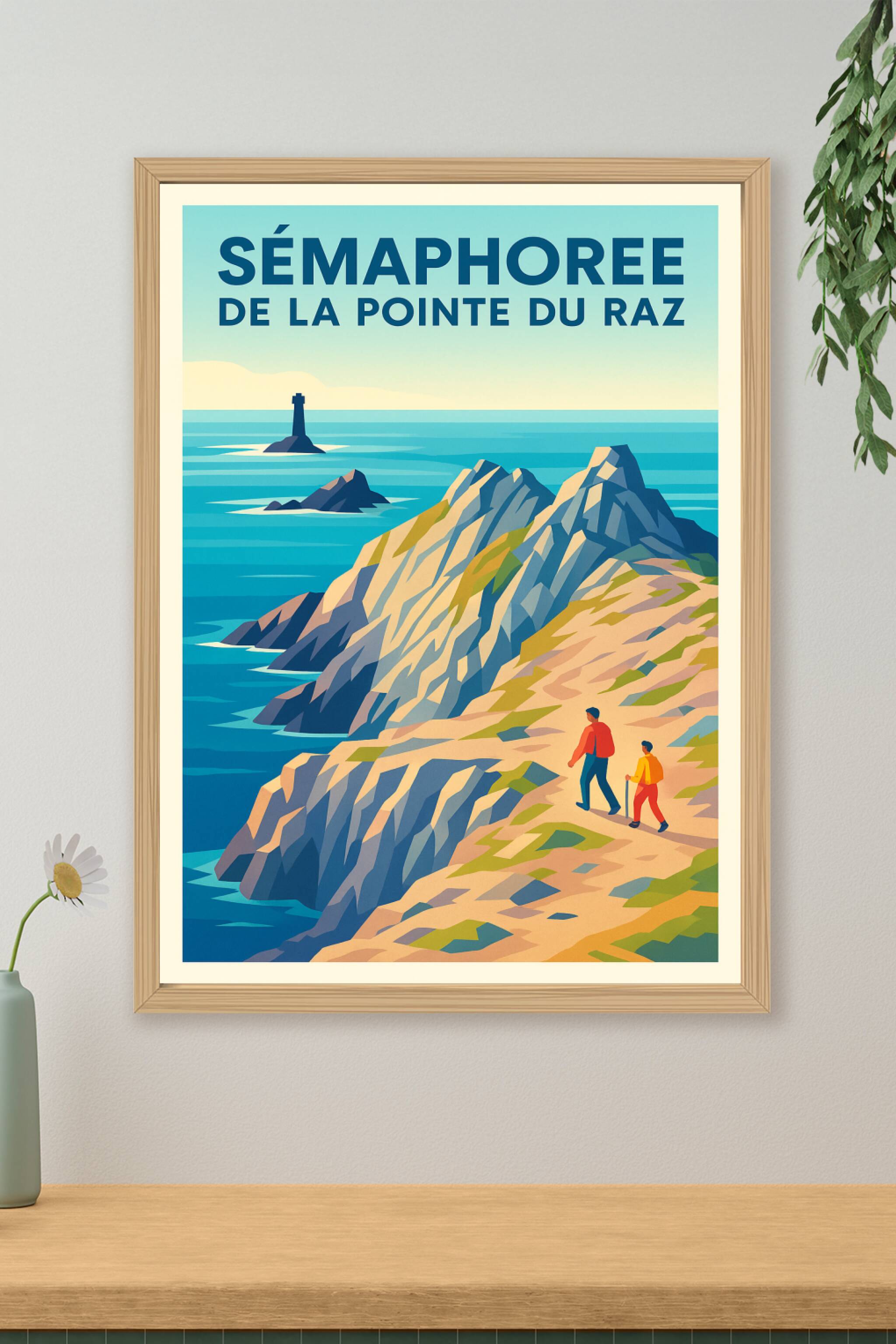 Affiche de Pointe du Raz - L'éclat sauvage du Finistère