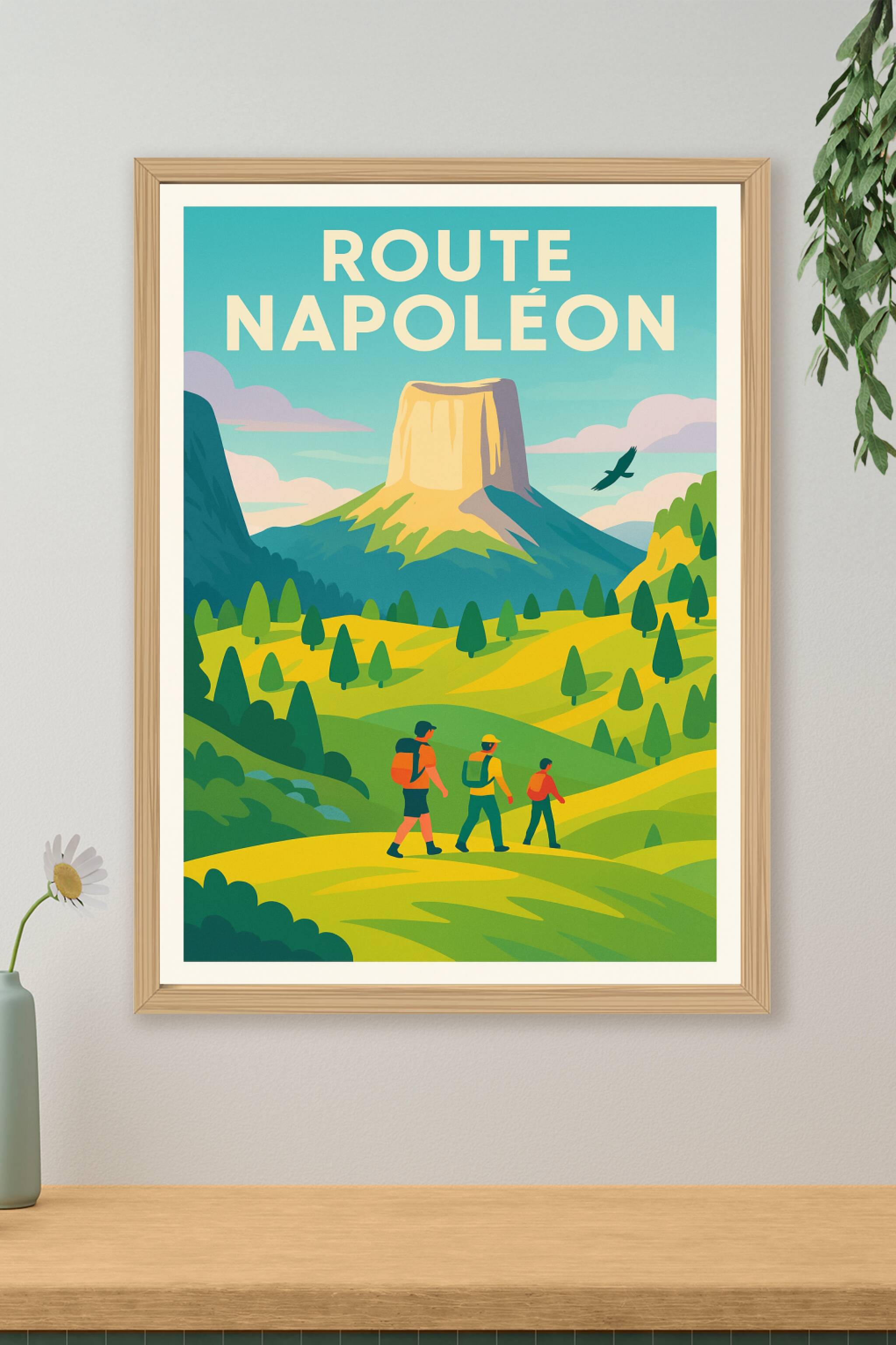 Affiche de Route Napoléon - L'épopée sauvage au cœur des Alpes