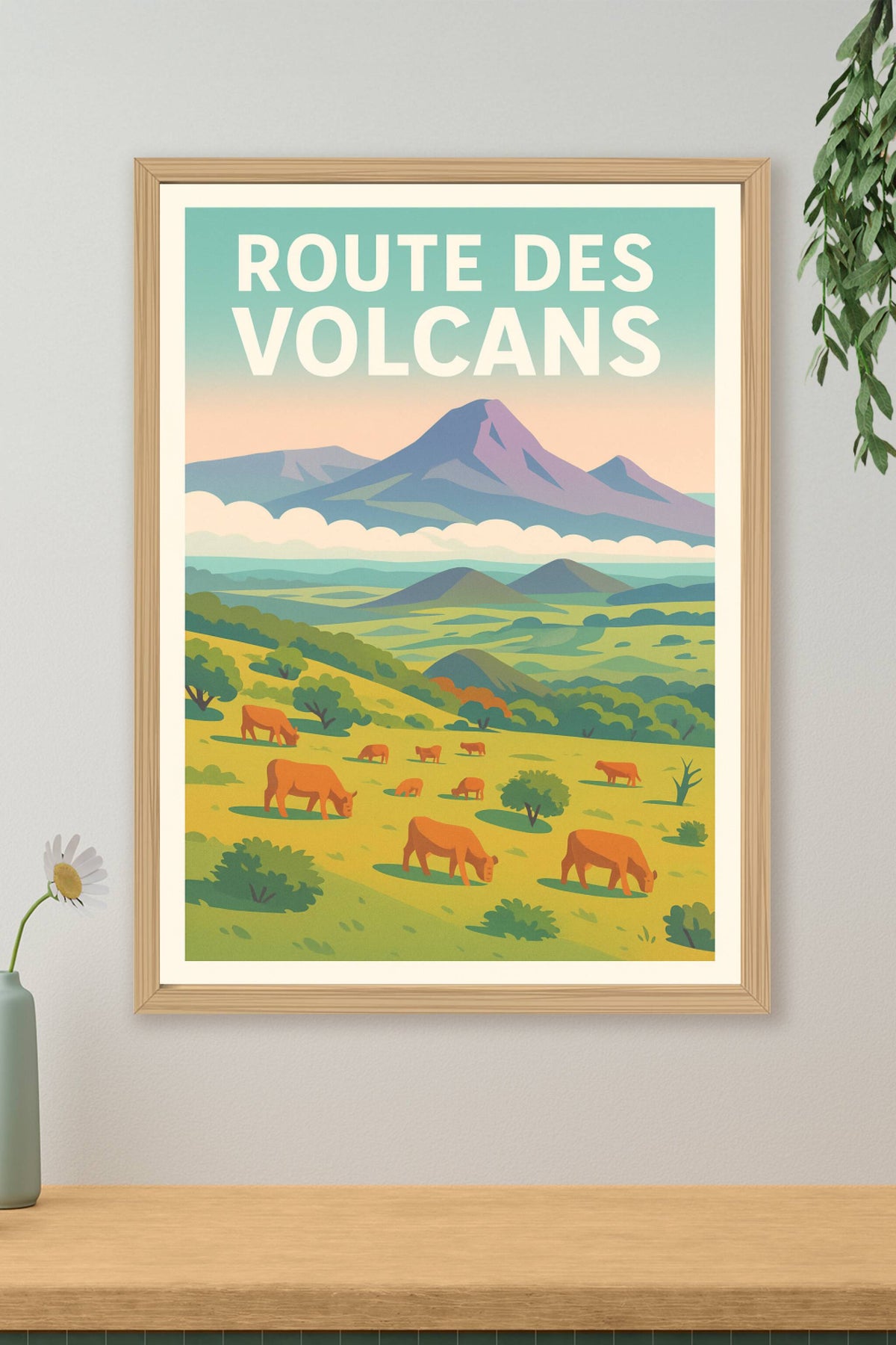 Affiche de Route des Volcans - L'évasion majestueuse au cœur de la nature