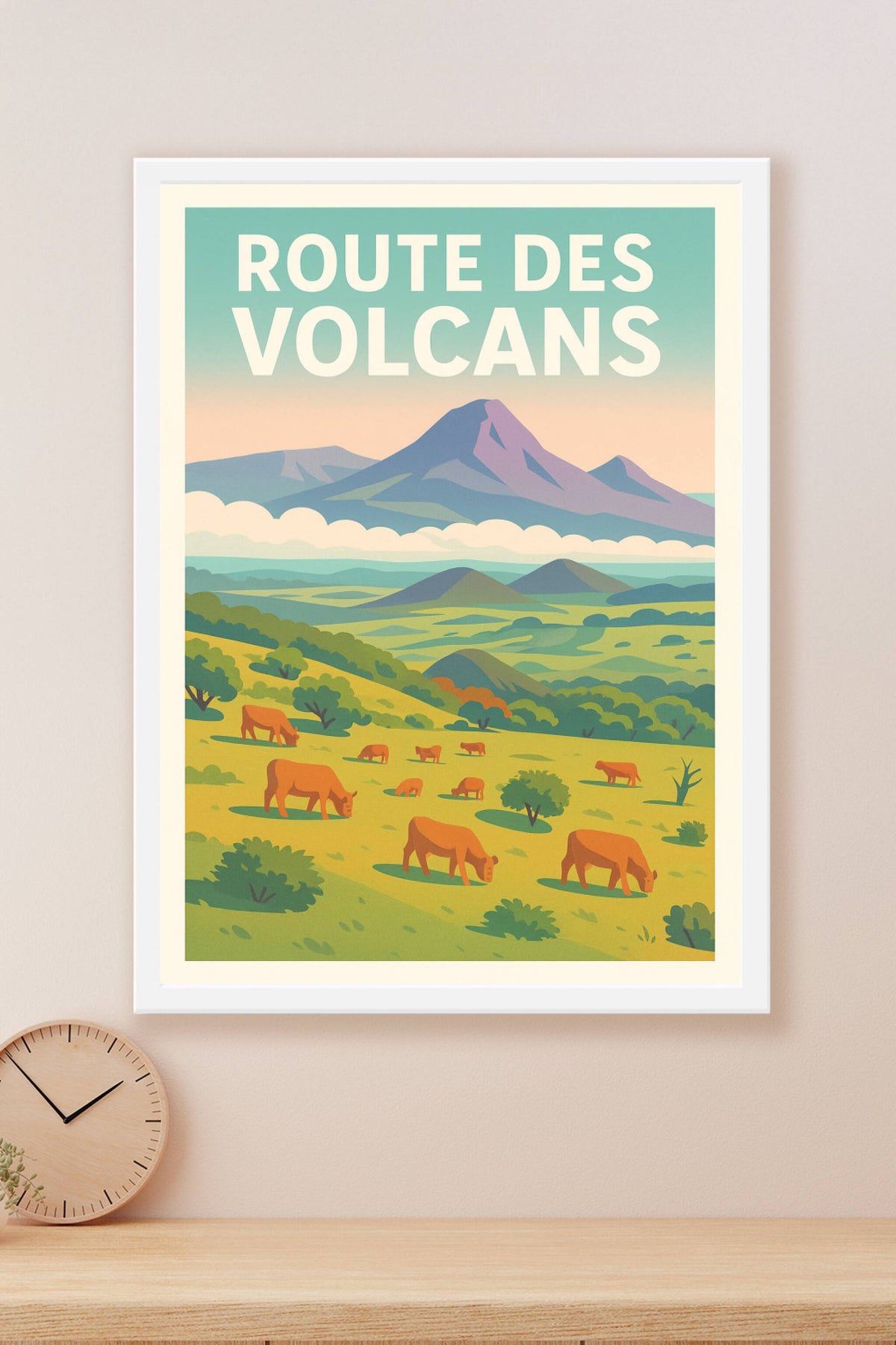 Affiche de Route des Volcans - L'évasion majestueuse au cœur de la nature