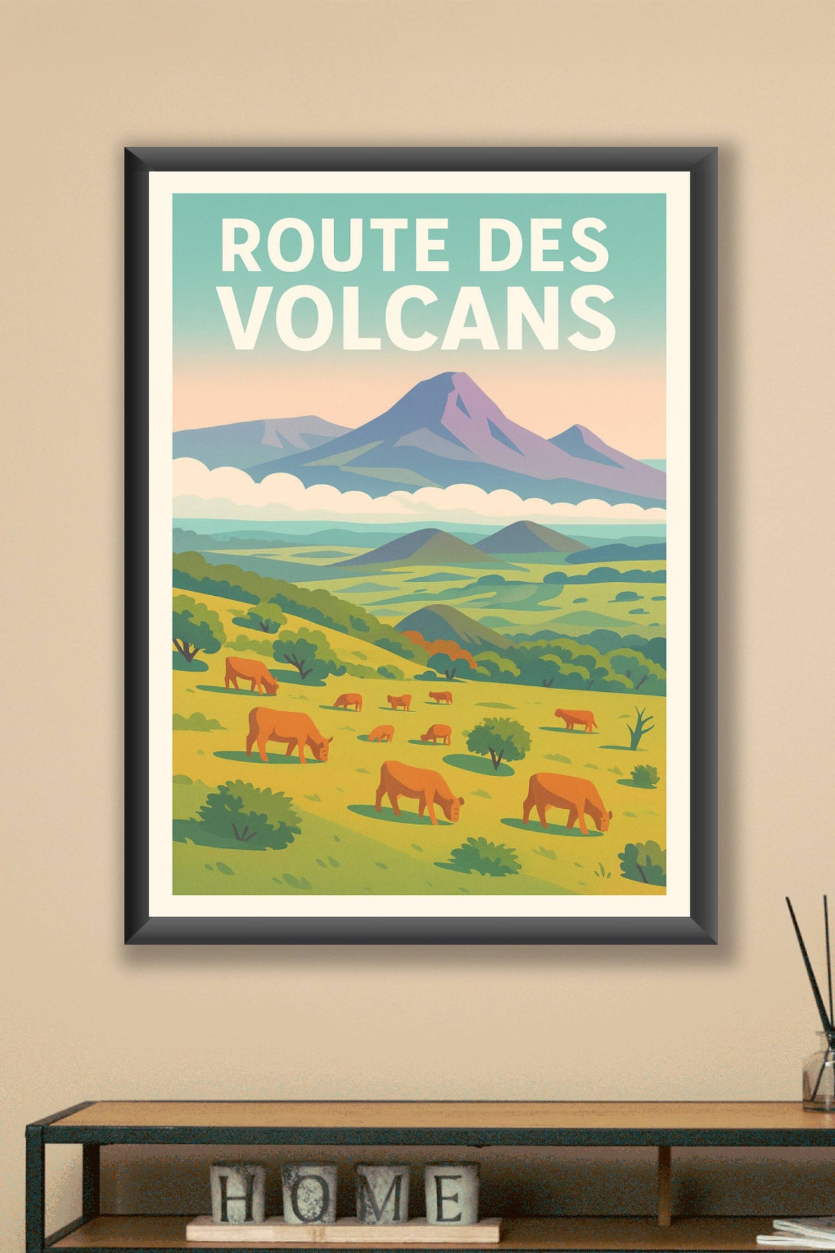 Affiche de Route des Volcans - L'évasion majestueuse au cœur de la nature