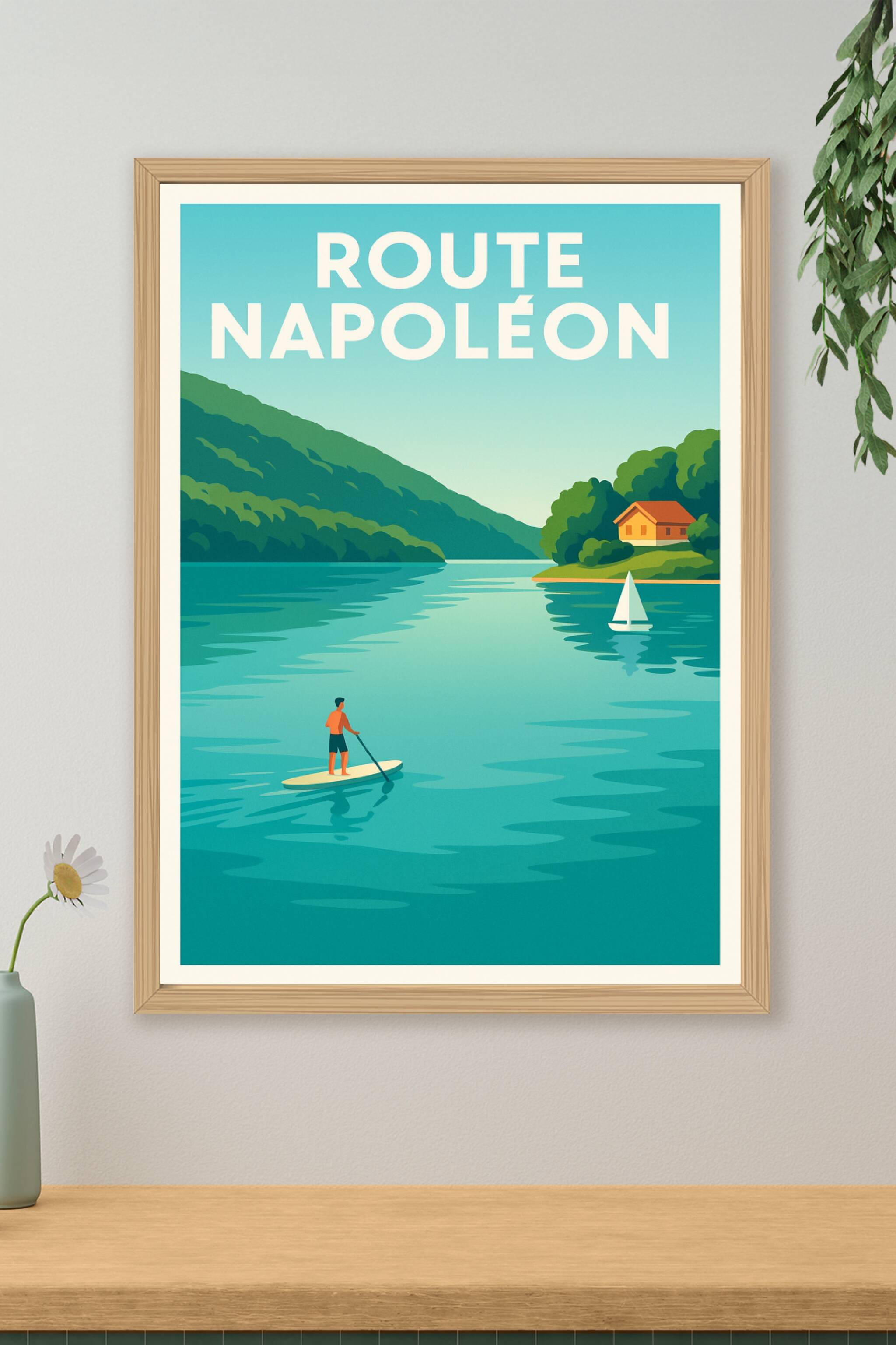 Affiche de Route Napoléon - L'épopée impériale entre lacs et montagnes