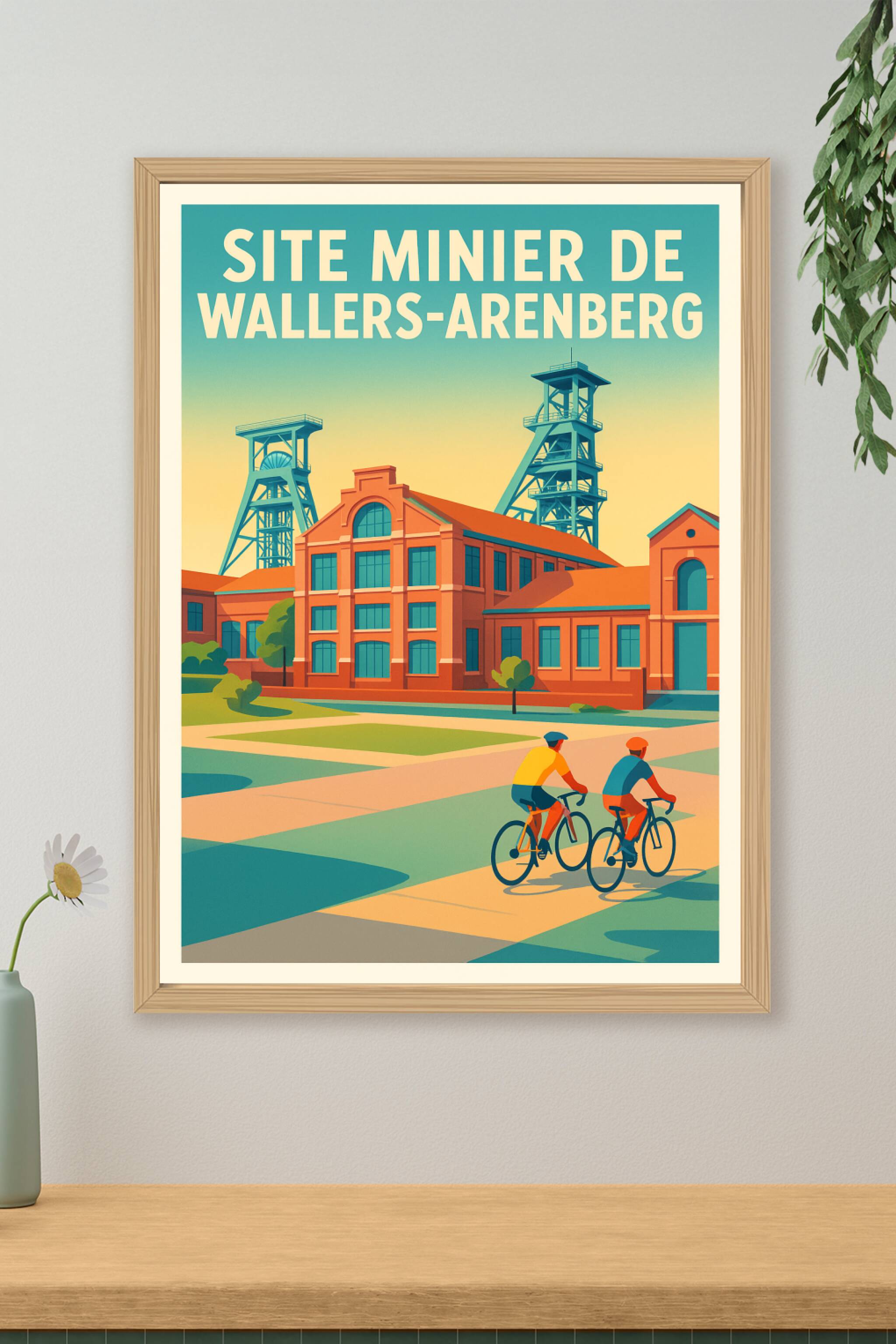 Affiche de Wallers-Arenberg - L'éclat du patrimoine industriel