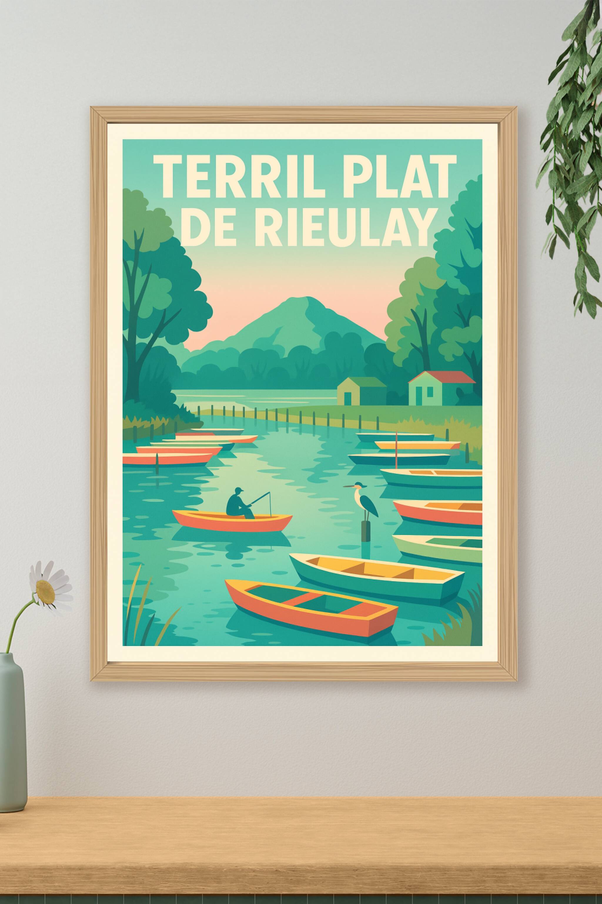 Affiche de Terril plat de Rieulay - Une parenthèse de nature au cœur du Nord