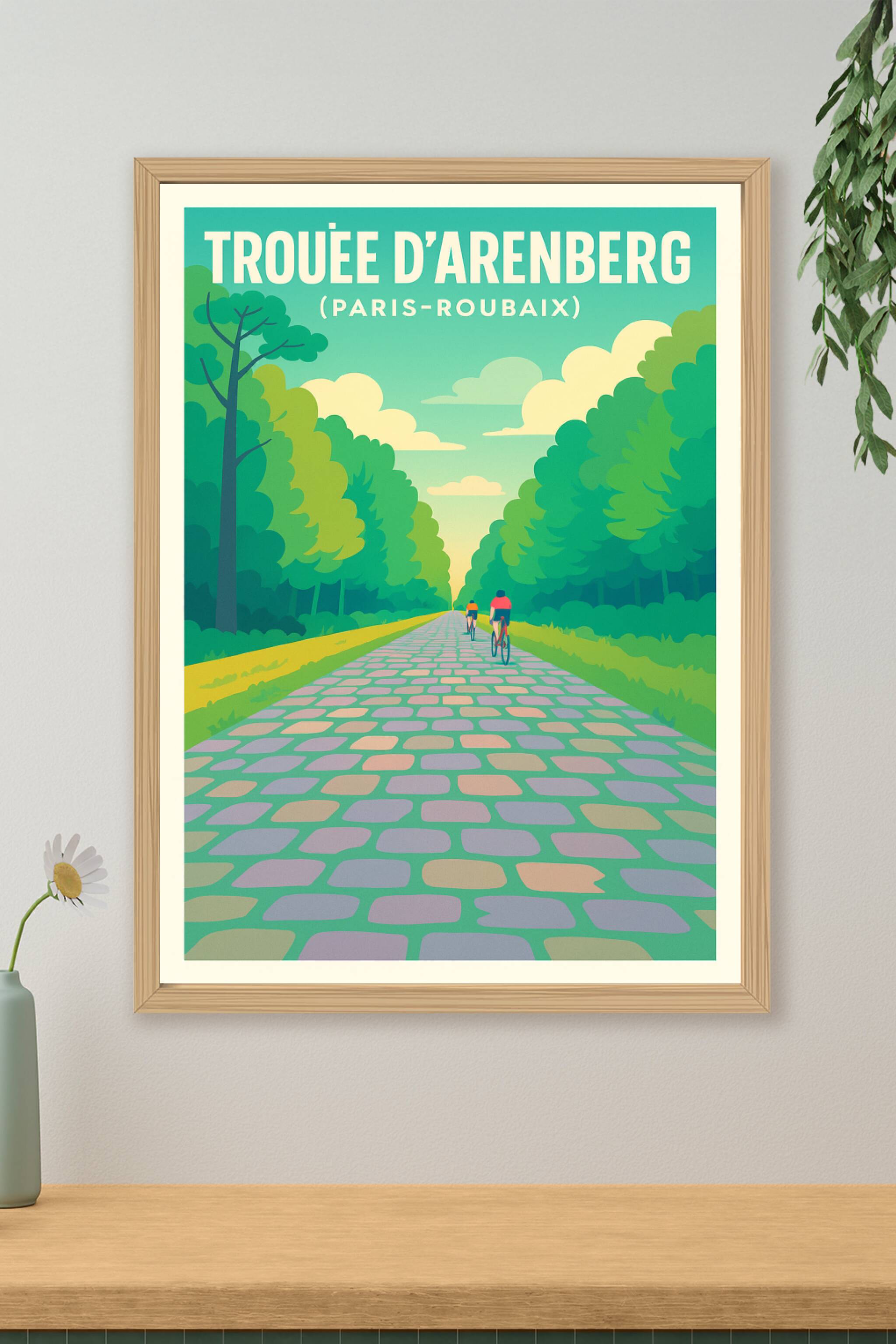 Affiche de Trouée d'Arenberg - Au cœur de la légende de l'Enfer du Nord