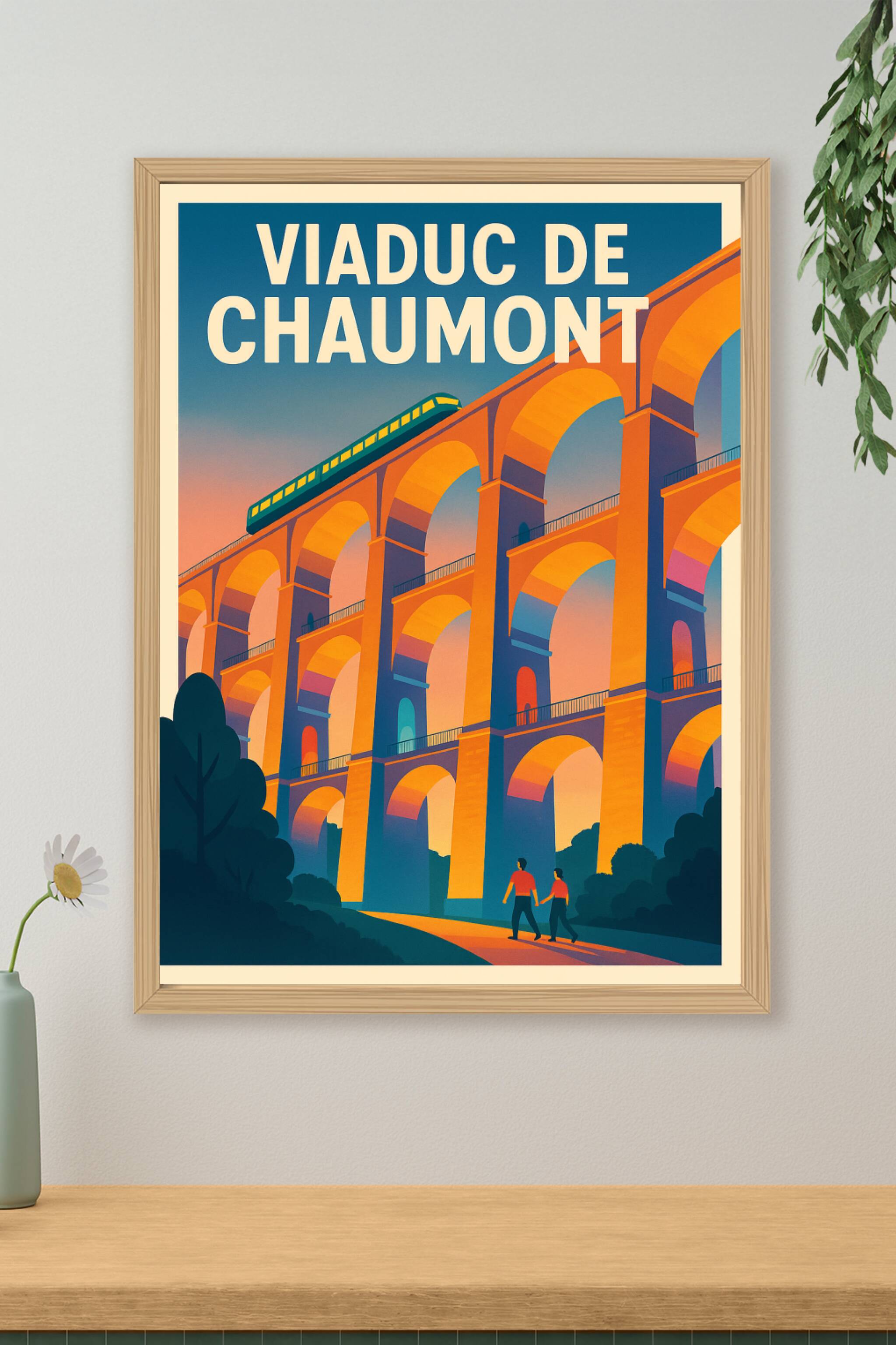 Affiche de Viaduc de Chaumont - L'élégance architecturale de la Haute-Marne