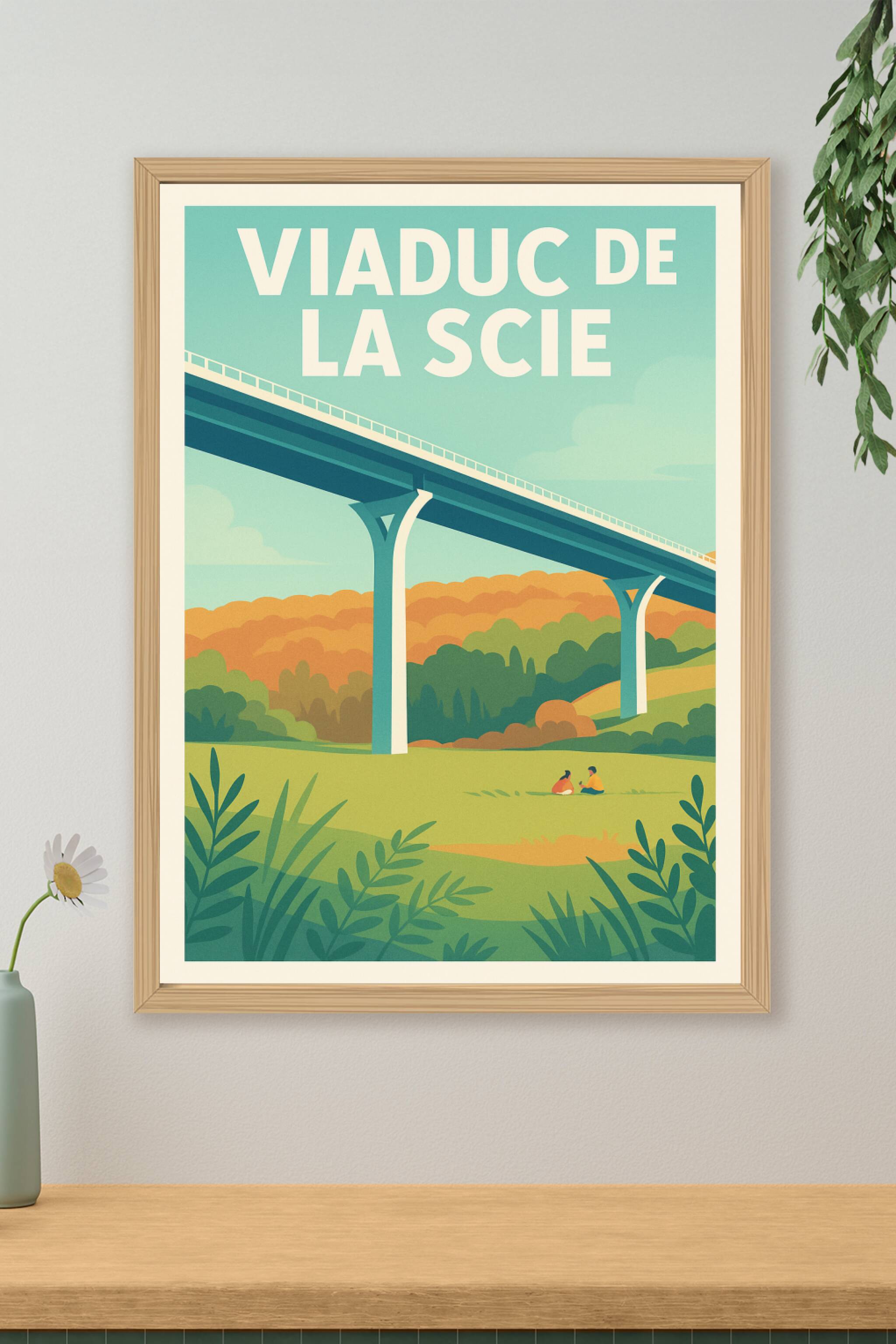Affiche de Viaduc de la Scie - Entre Architecture et Nature
