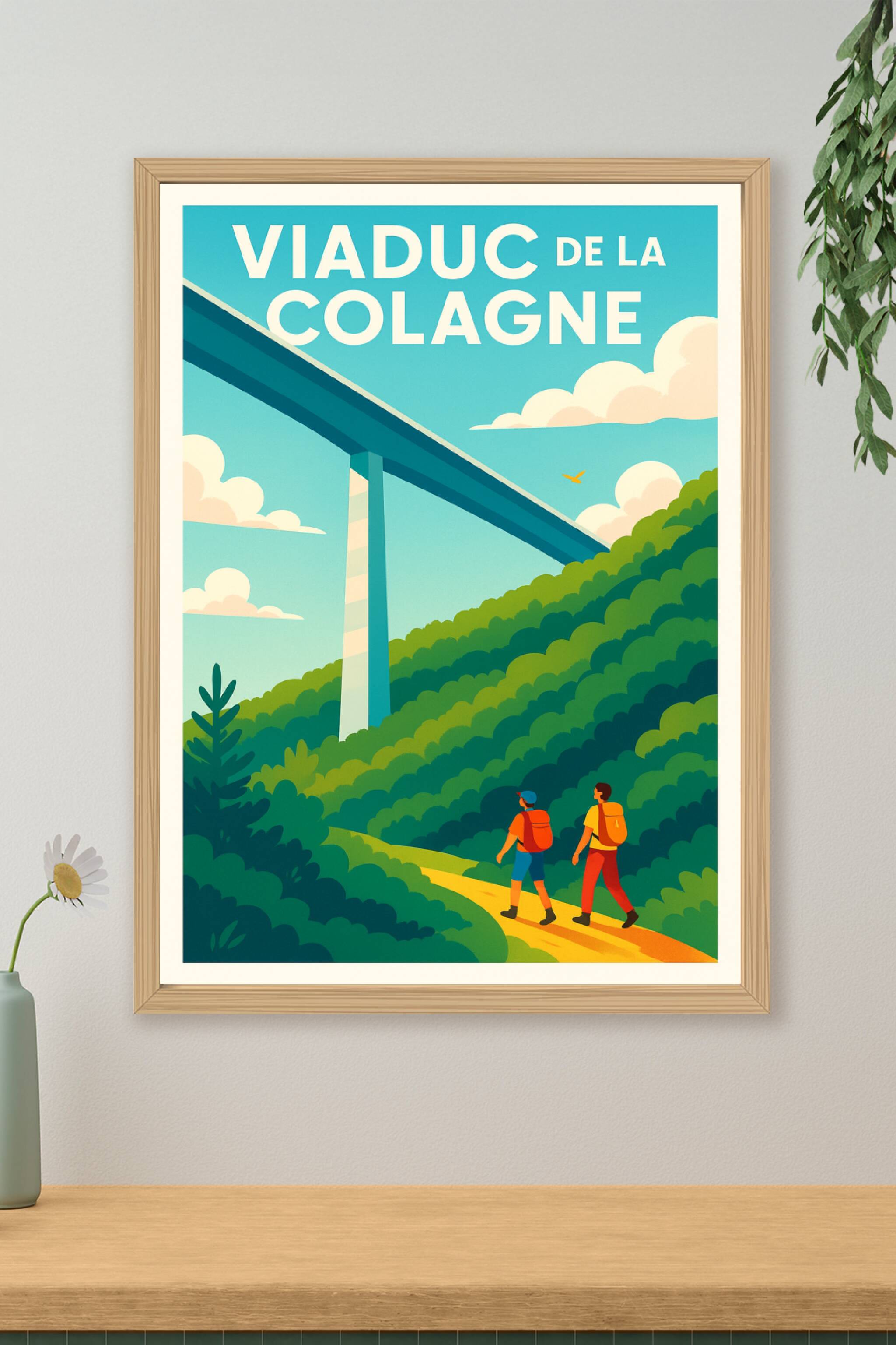 Affiche de Viaduc de la Colagne - L'élégance architecturale au cœur de la Lozère