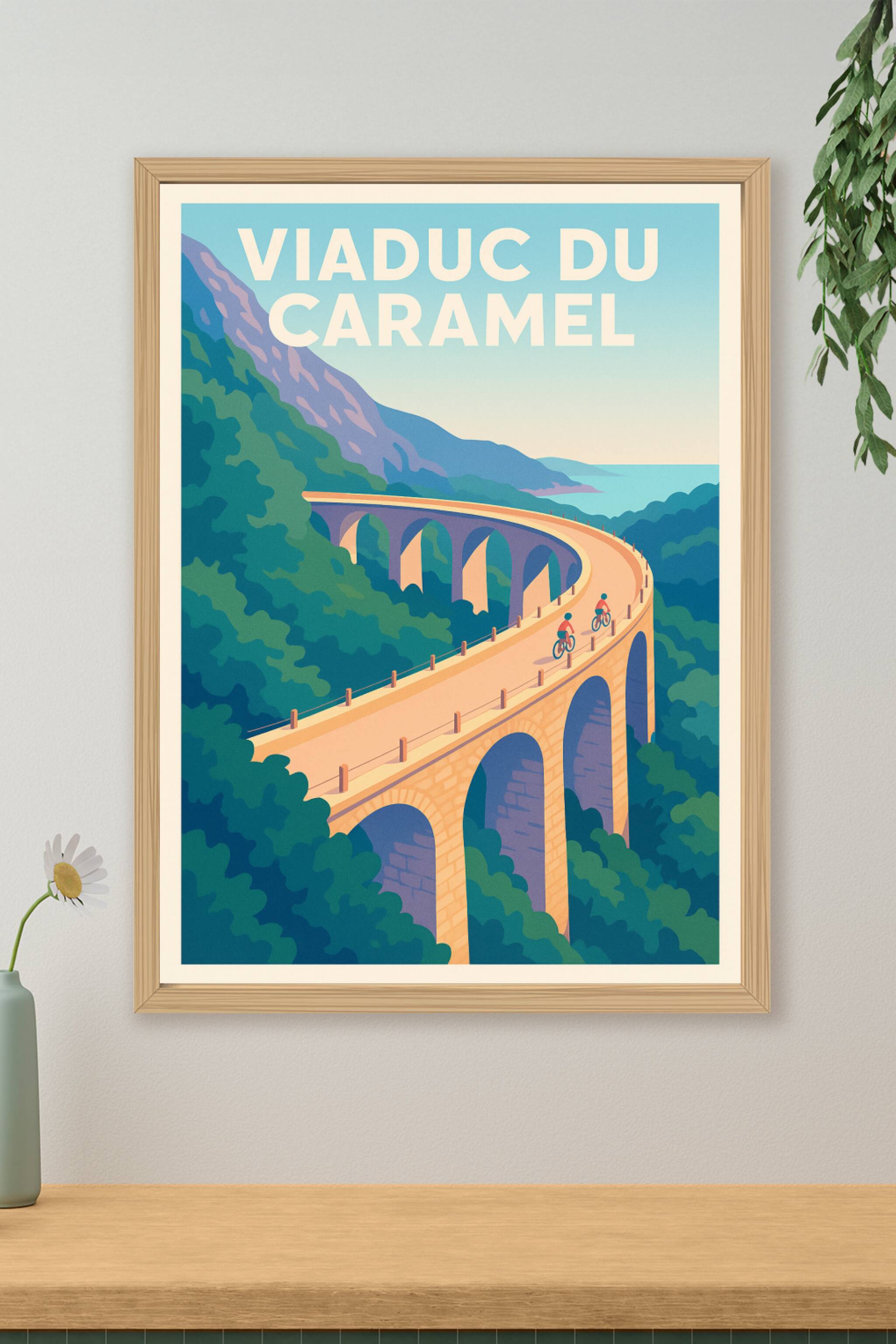 Affiche de Viaduc du Caramel - Une escapade spectaculaire entre mer et montagne