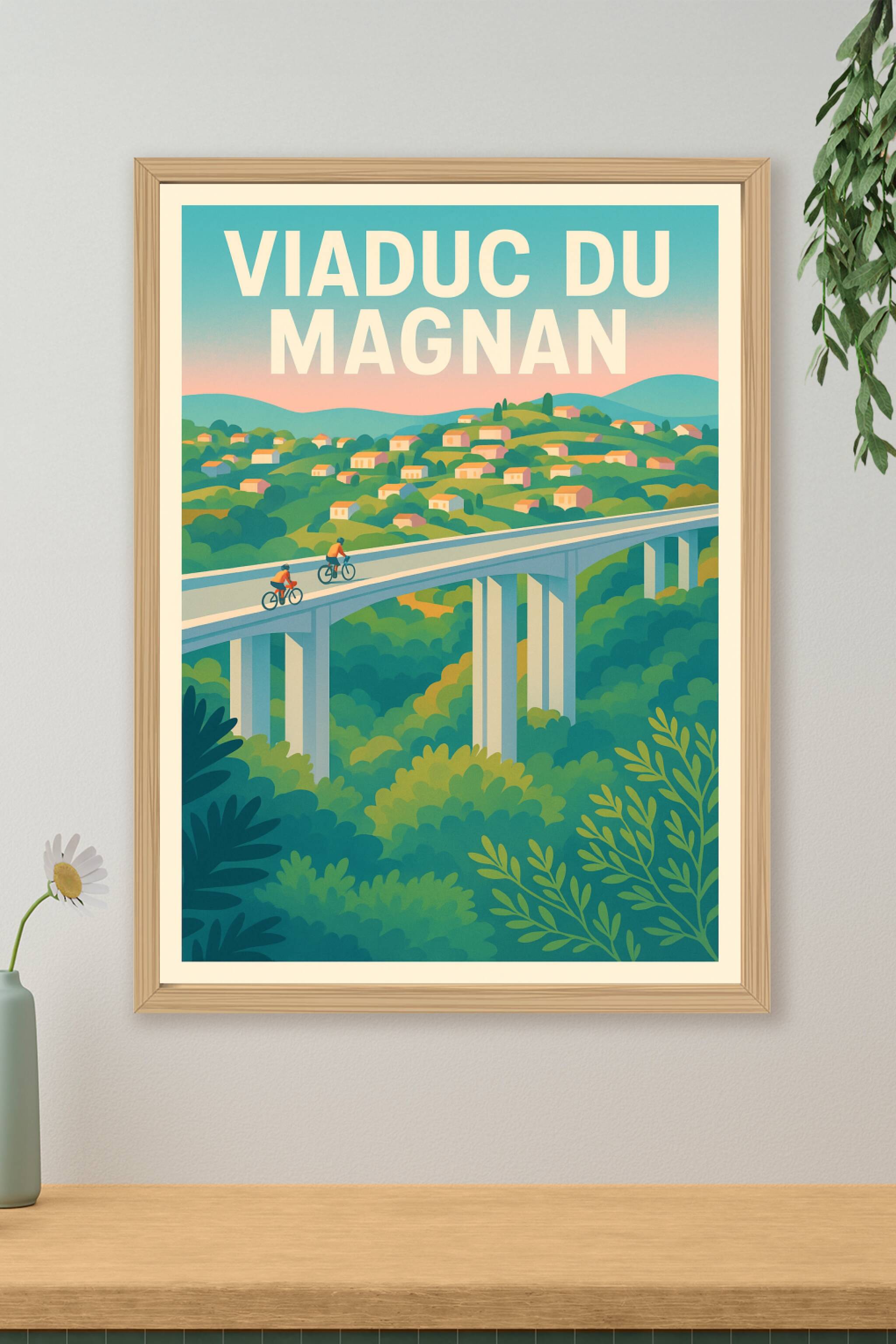 Affiche de Viaduc du Magnan - Une échappée solaire au cœur de la Riviera