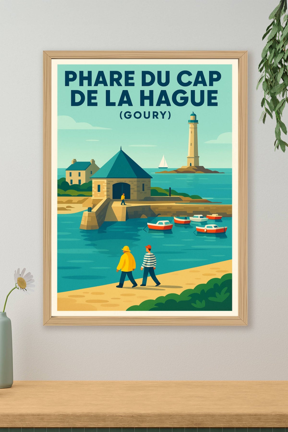 Poster du Phare du Cap de la Hague, Goury