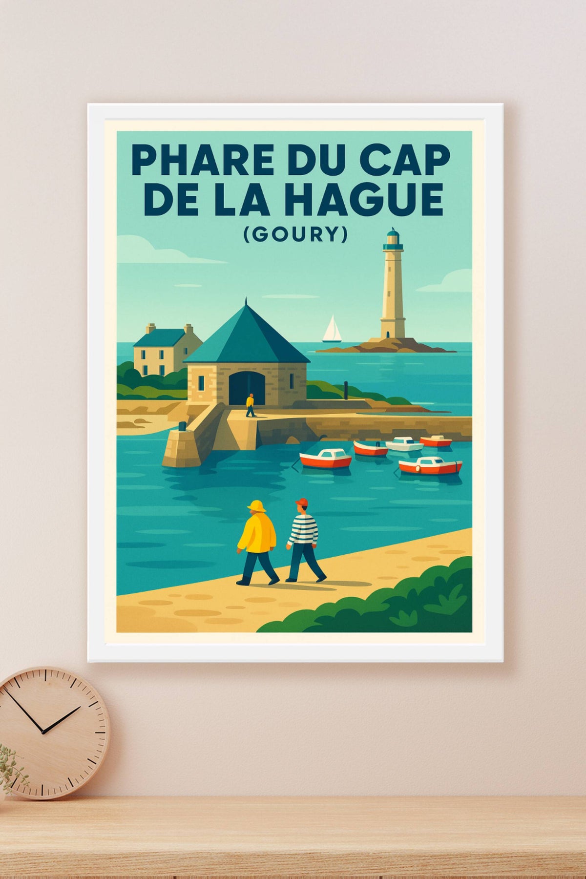 Poster du Phare du Cap de la Hague, Goury