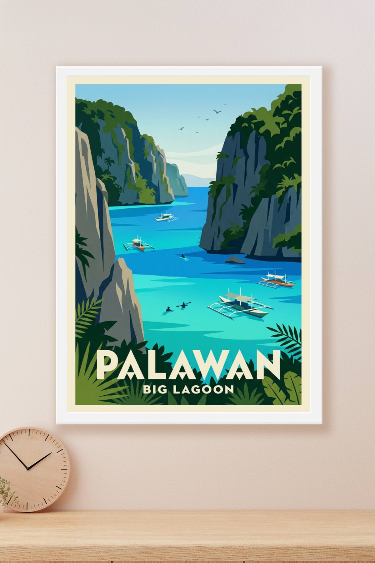 Poster de Palawan, Big Lagoon