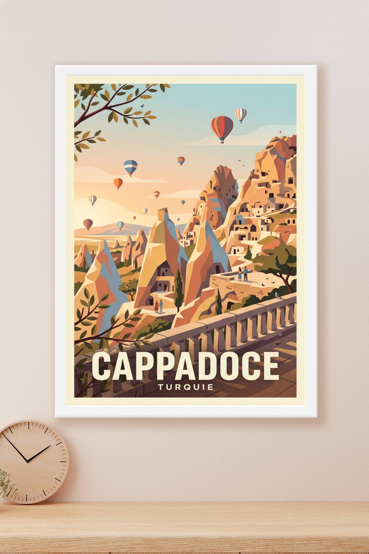 Affiche de Cappadoce, poster Turquie