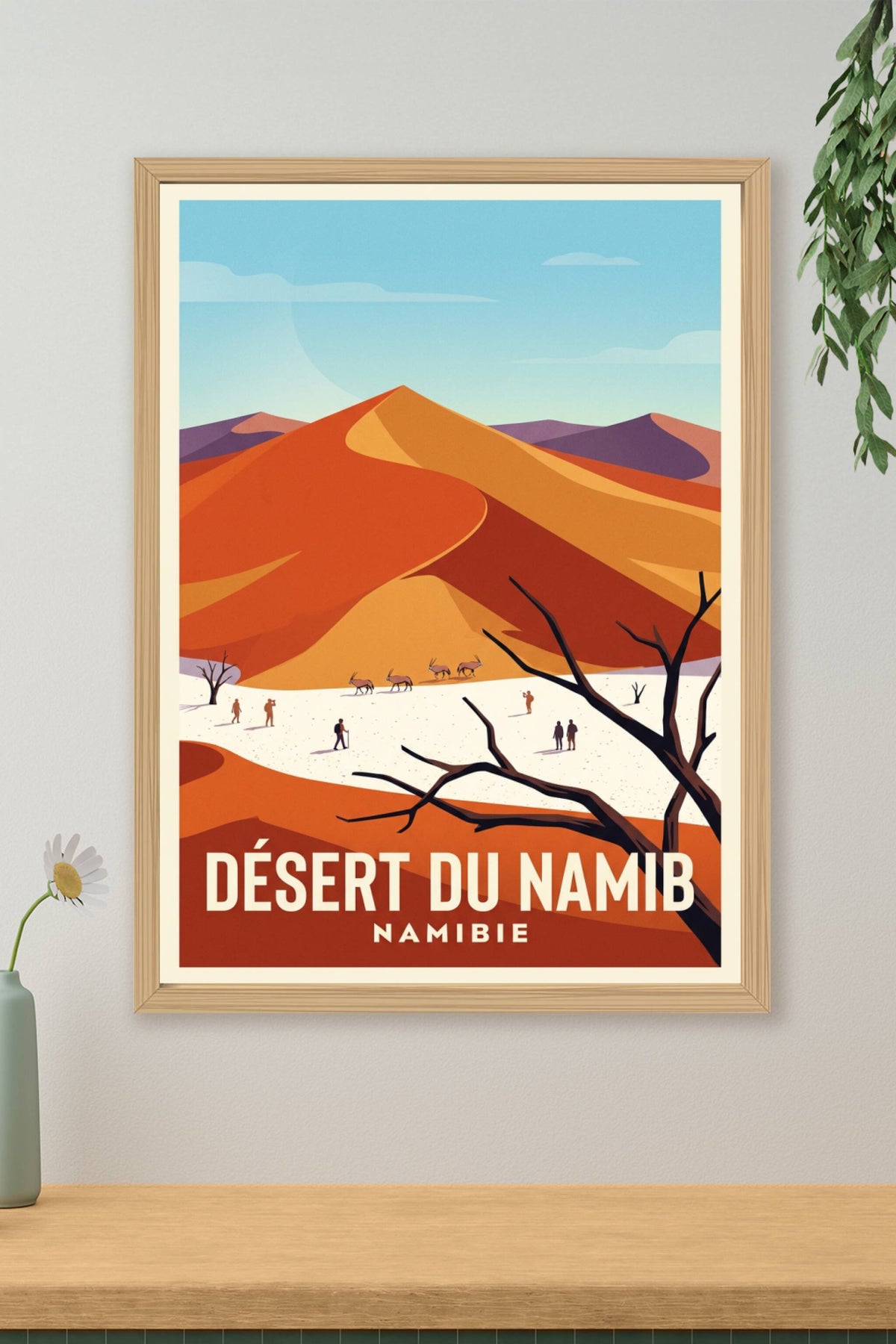 Affiche du Désert du Namib, poster Namibie