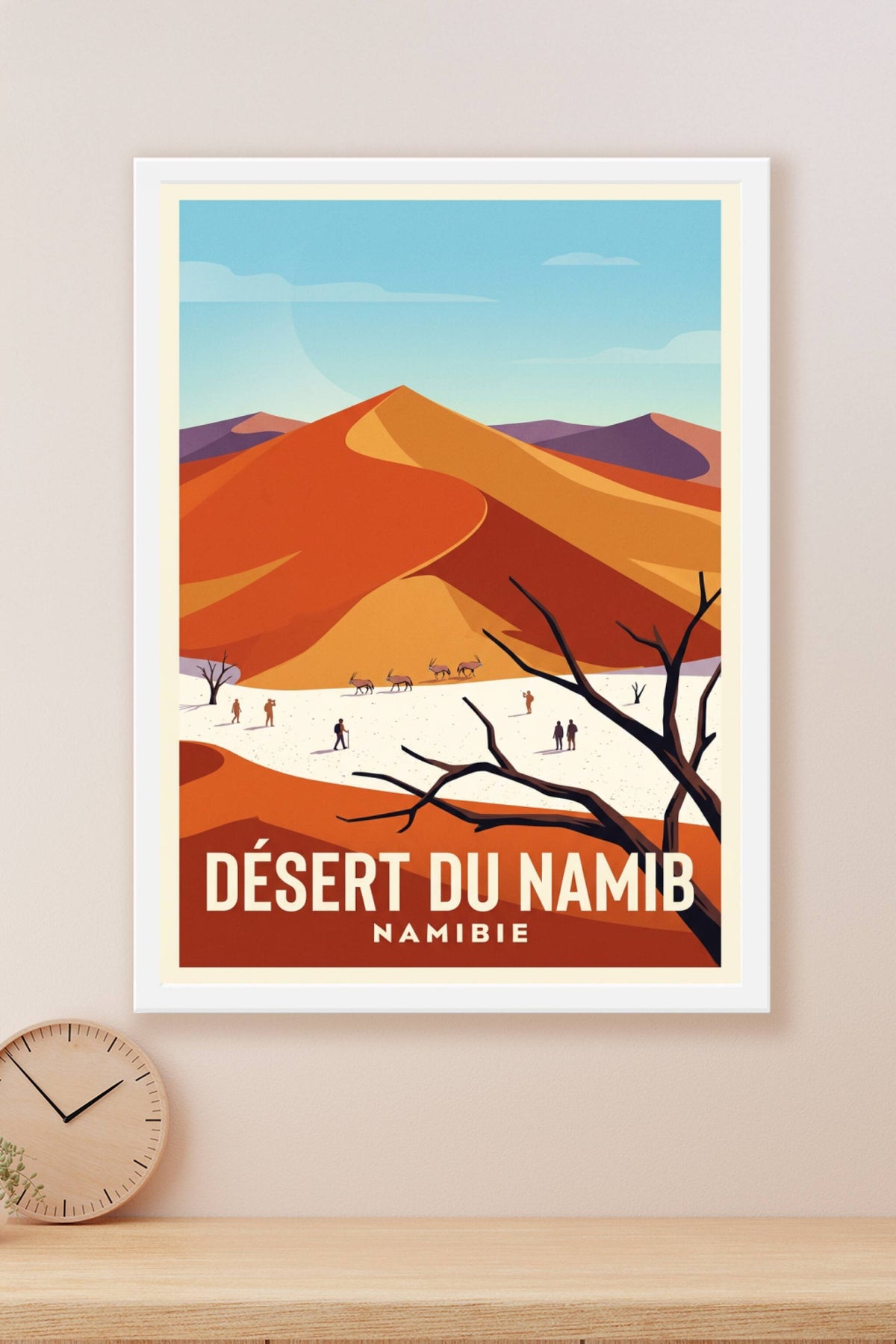 Affiche du Désert du Namib, poster Namibie