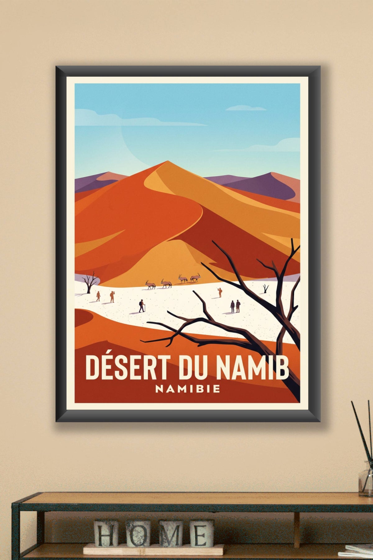 Affiche du Désert du Namib, poster Namibie