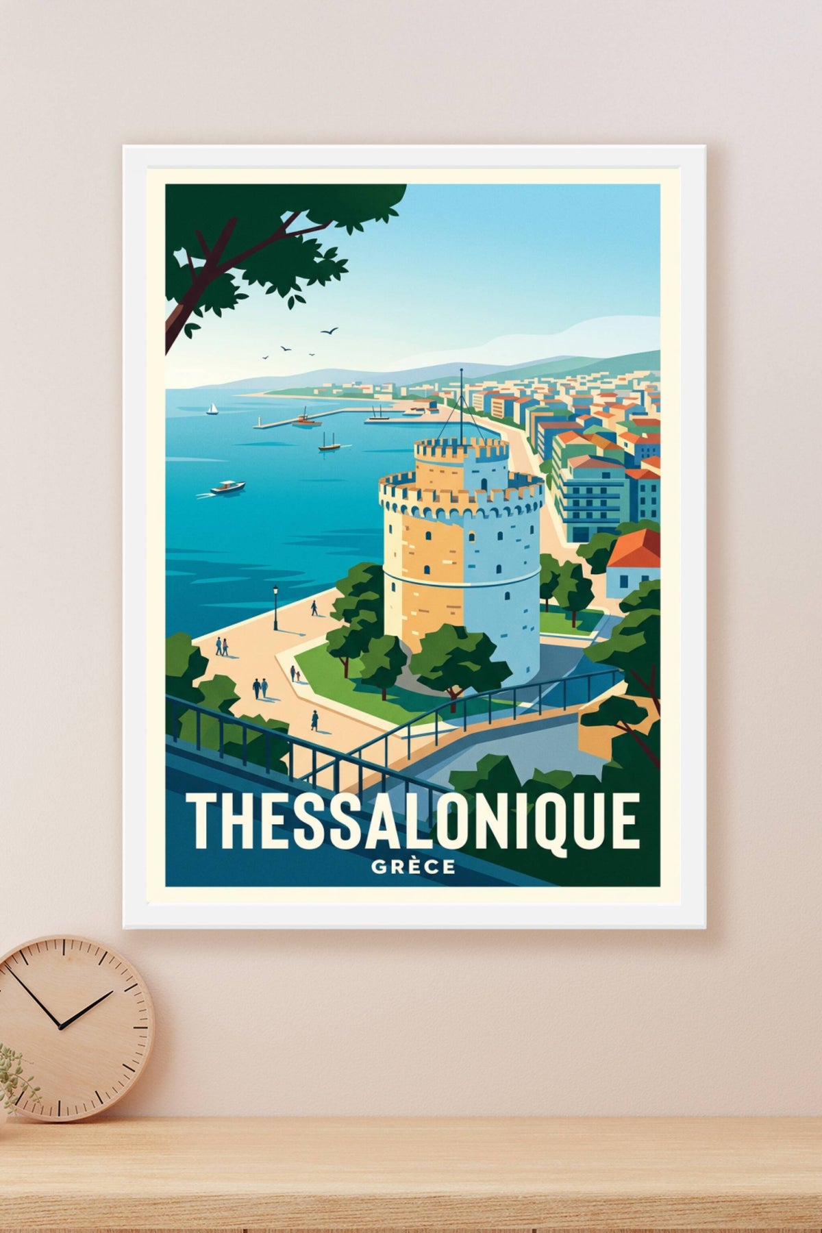 Affiche de Thessalonique, la Tour Blanche