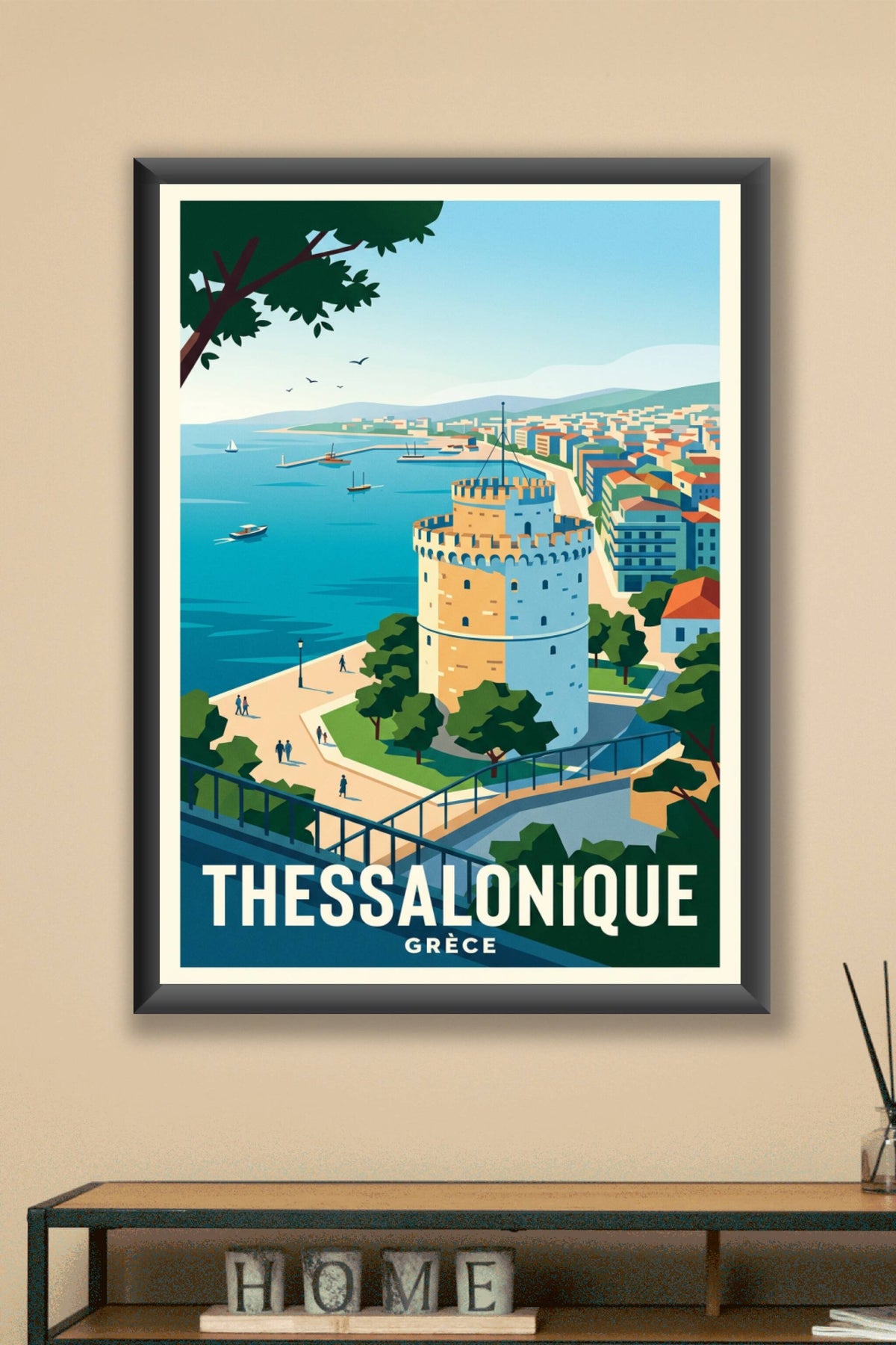 Affiche de Thessalonique, la Tour Blanche