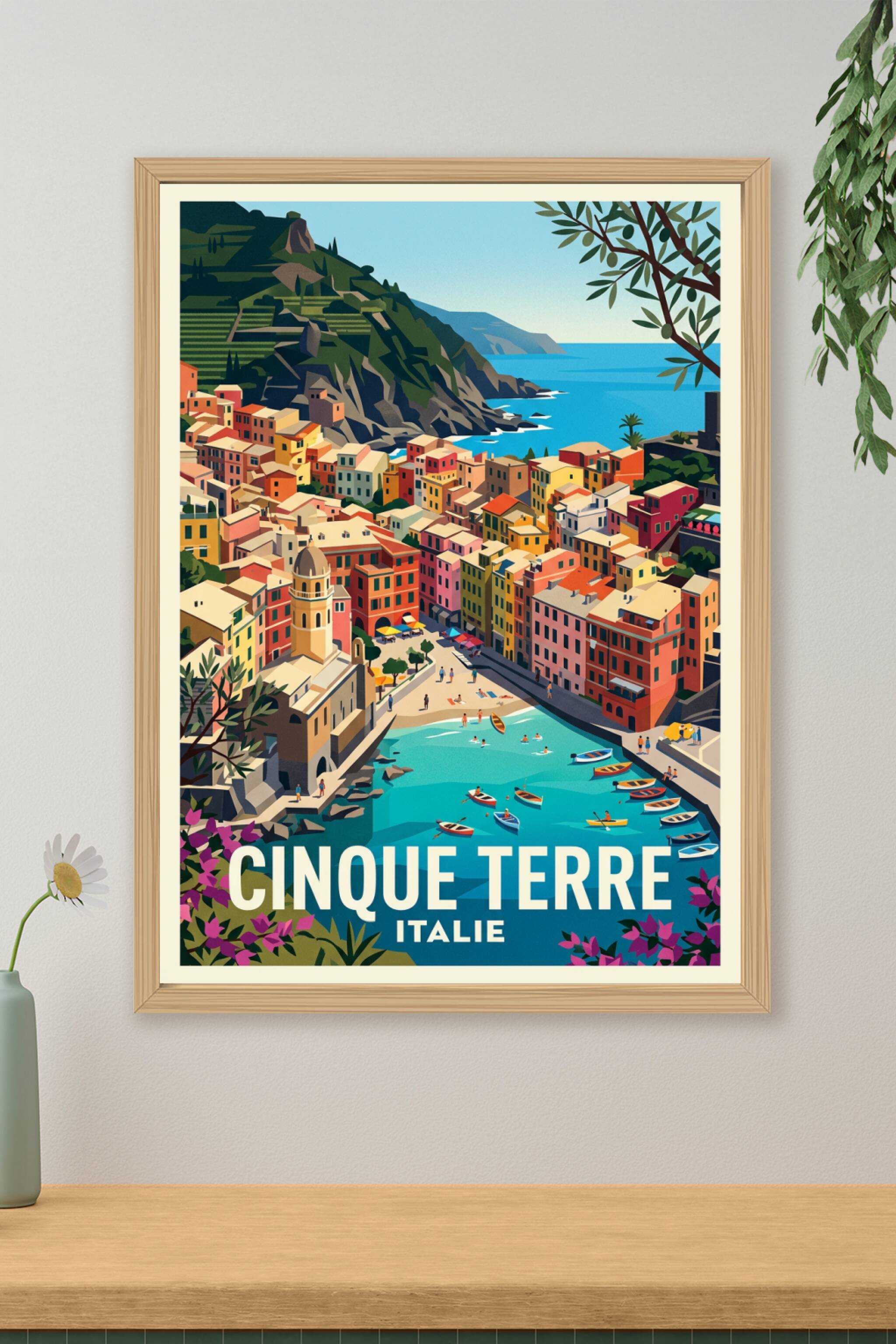 Affiche de Manarola, Cinque Terre Italie | Afich