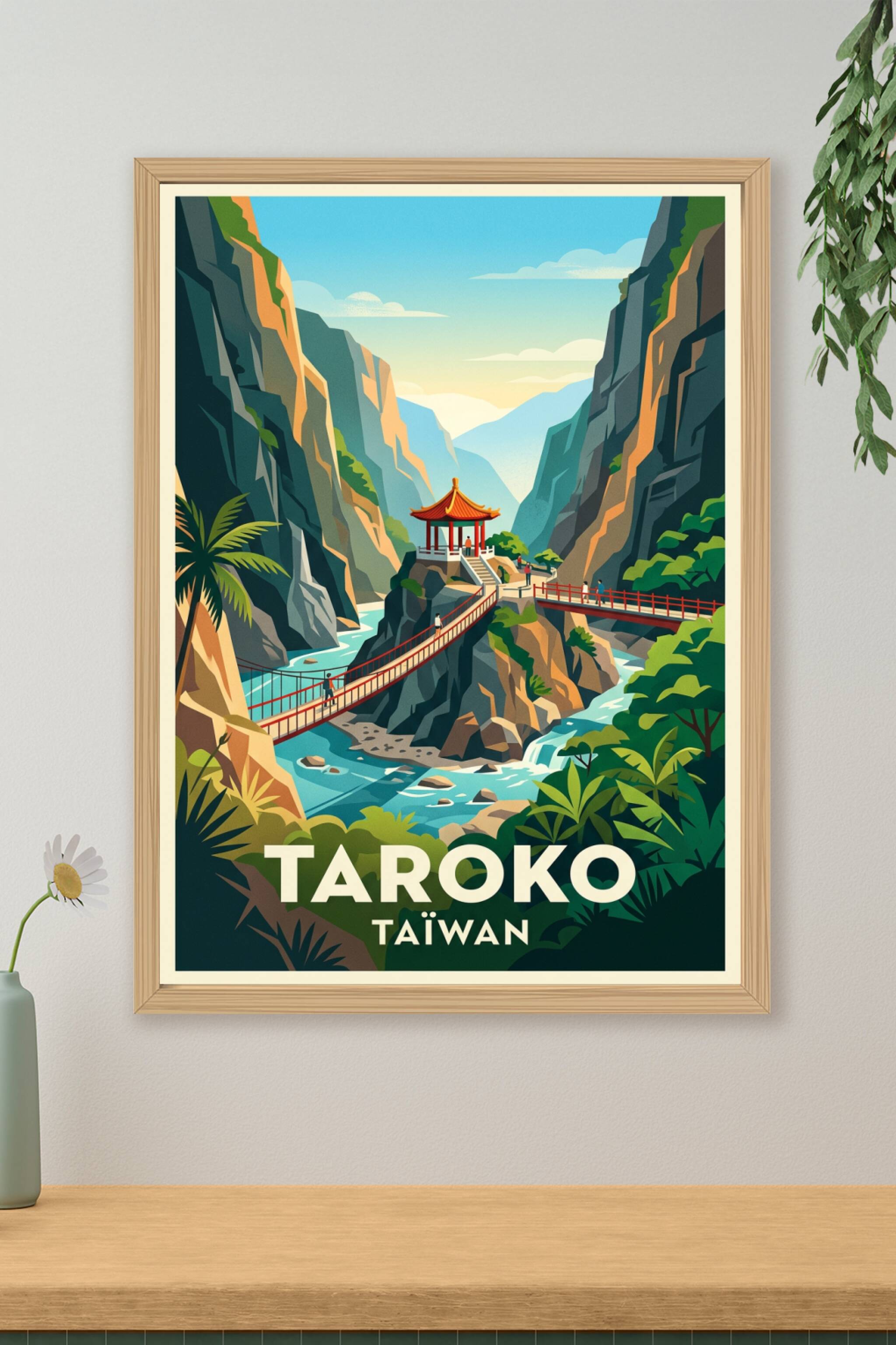Affiche de Taroko, poster National Park | Afich