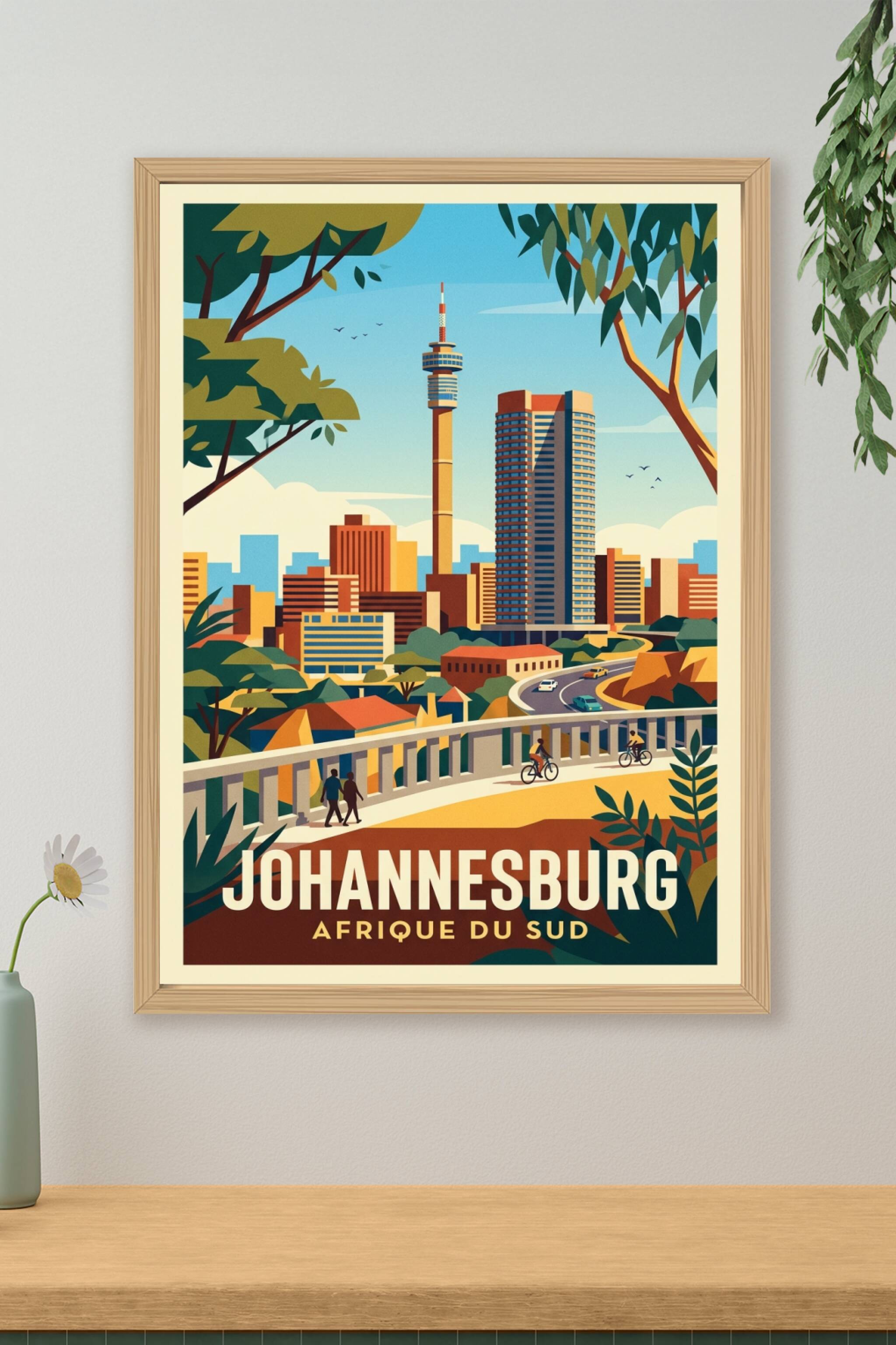 Affiche de Johannesburg, Hillbrow Tower | Afich