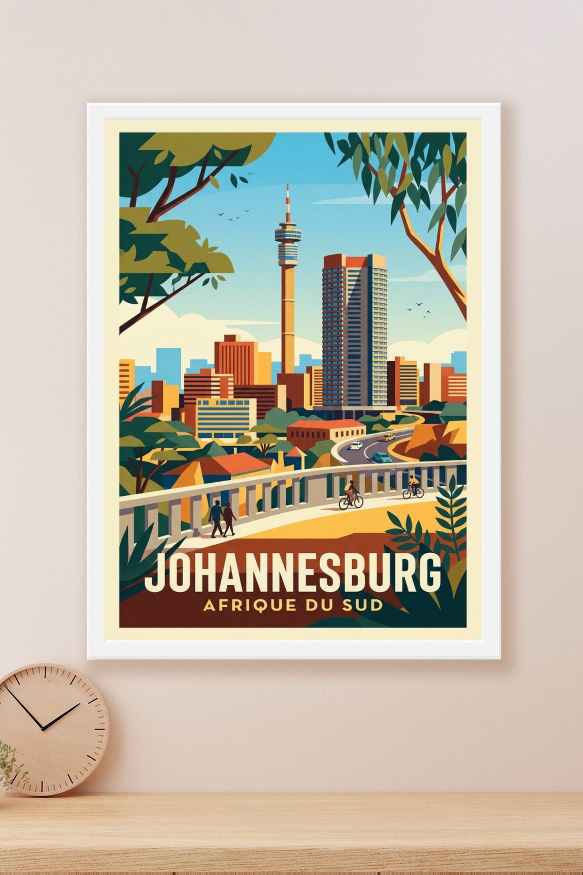 Affiche de Johannesburg, Hillbrow Tower